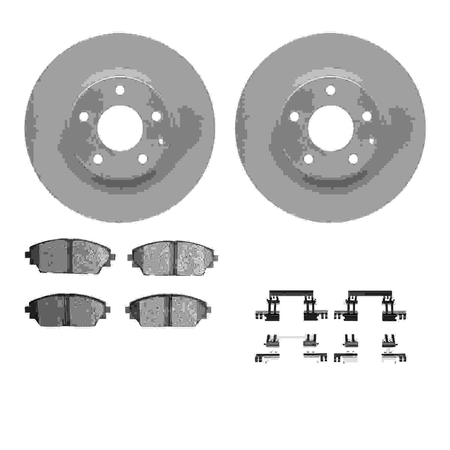 Dynamic Friction Company Disc Brake Kit 4312-80039