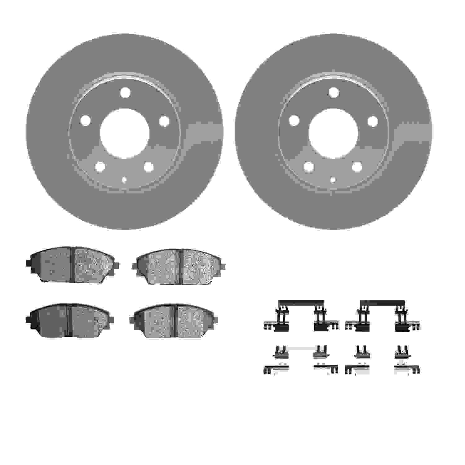 Dynamic Friction Company Disc Brake Kit 4312-80040