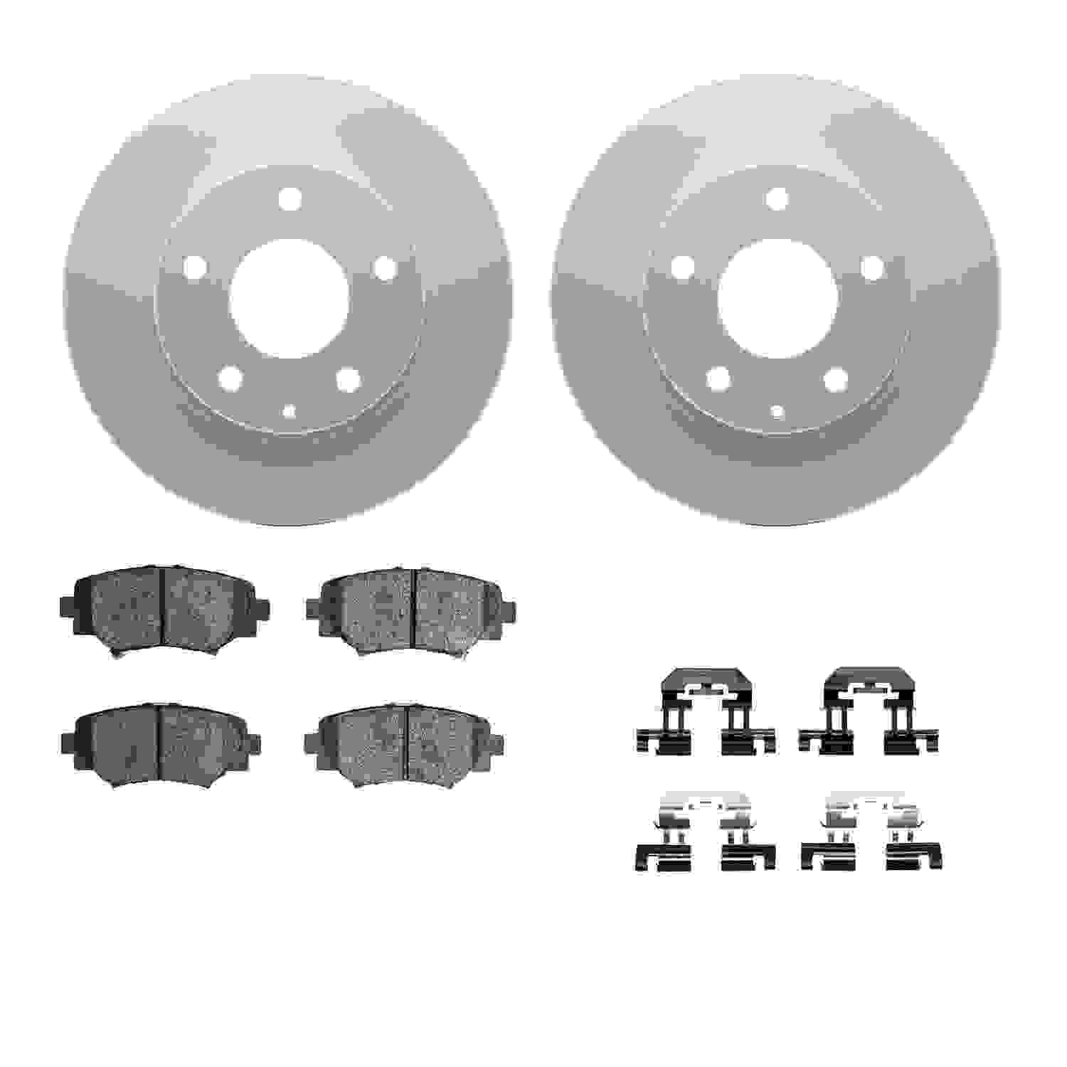 Dynamic Friction Company Disc Brake Kit 4312-80041