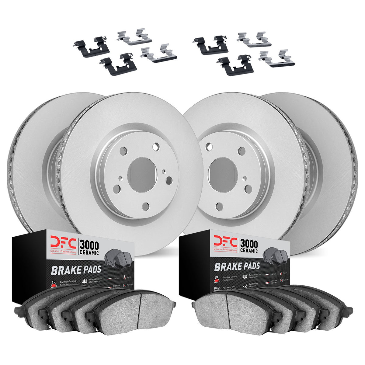 Dynamic Friction Company Disc Brake Kit 4314-67017