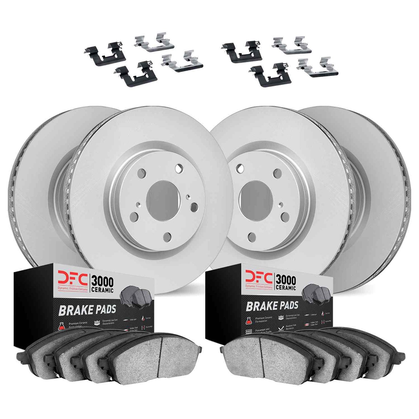 Dynamic Friction Company Disc Brake Kit 4314-72017