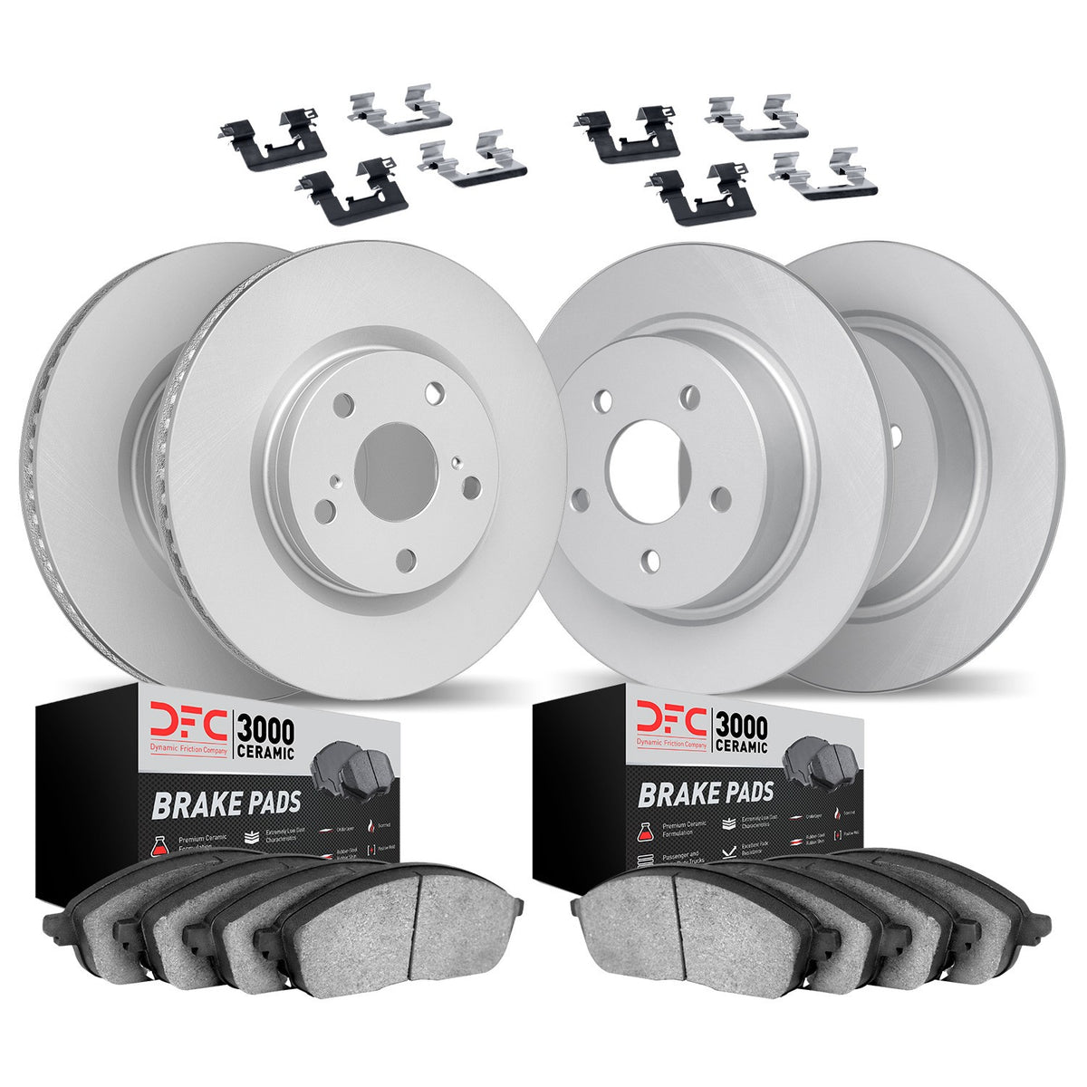 Dynamic Friction Company Disc Brake Kit 4314-80014