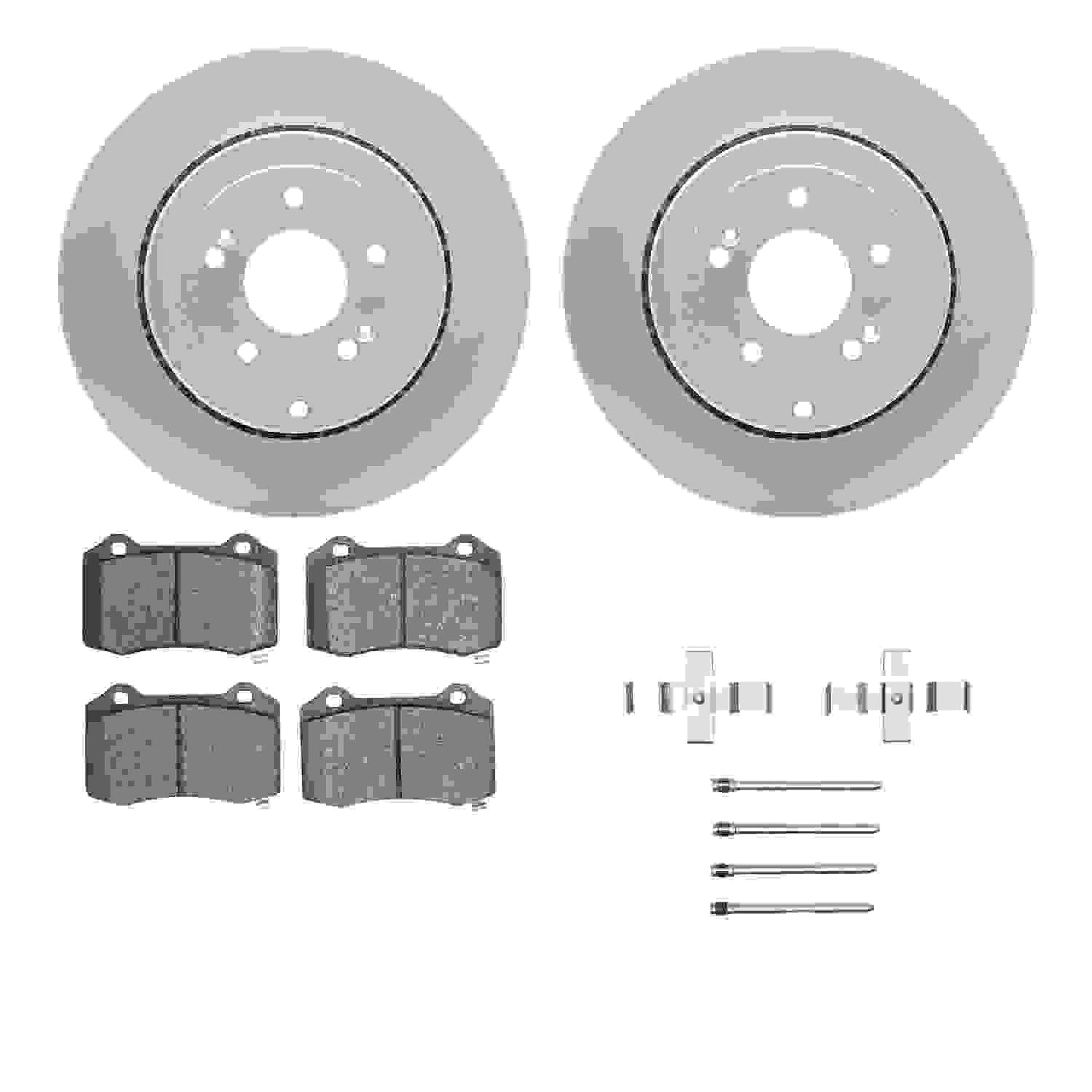 Dynamic Friction Company Disc Brake Kit 4412-03001