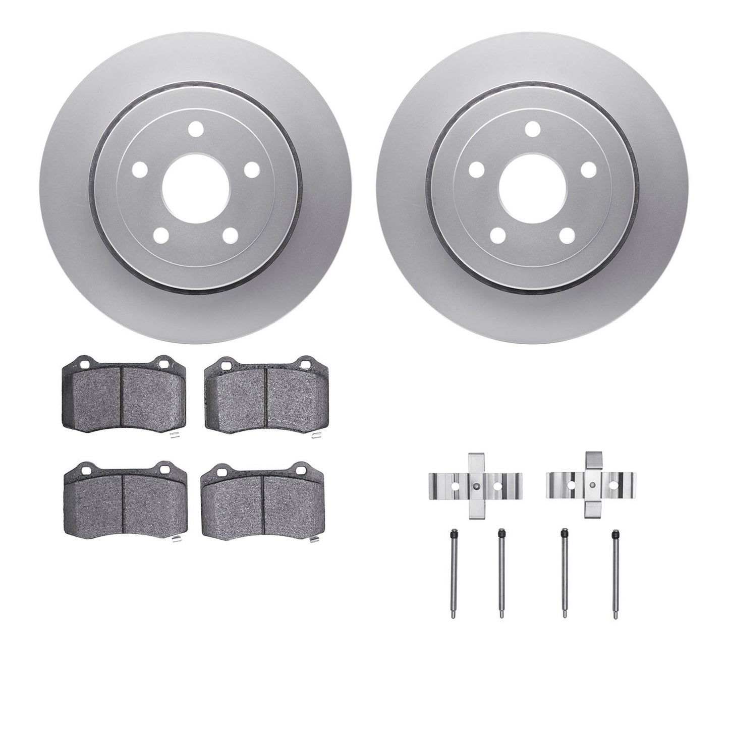 Dynamic Friction Company Disc Brake Kit 4412-42004