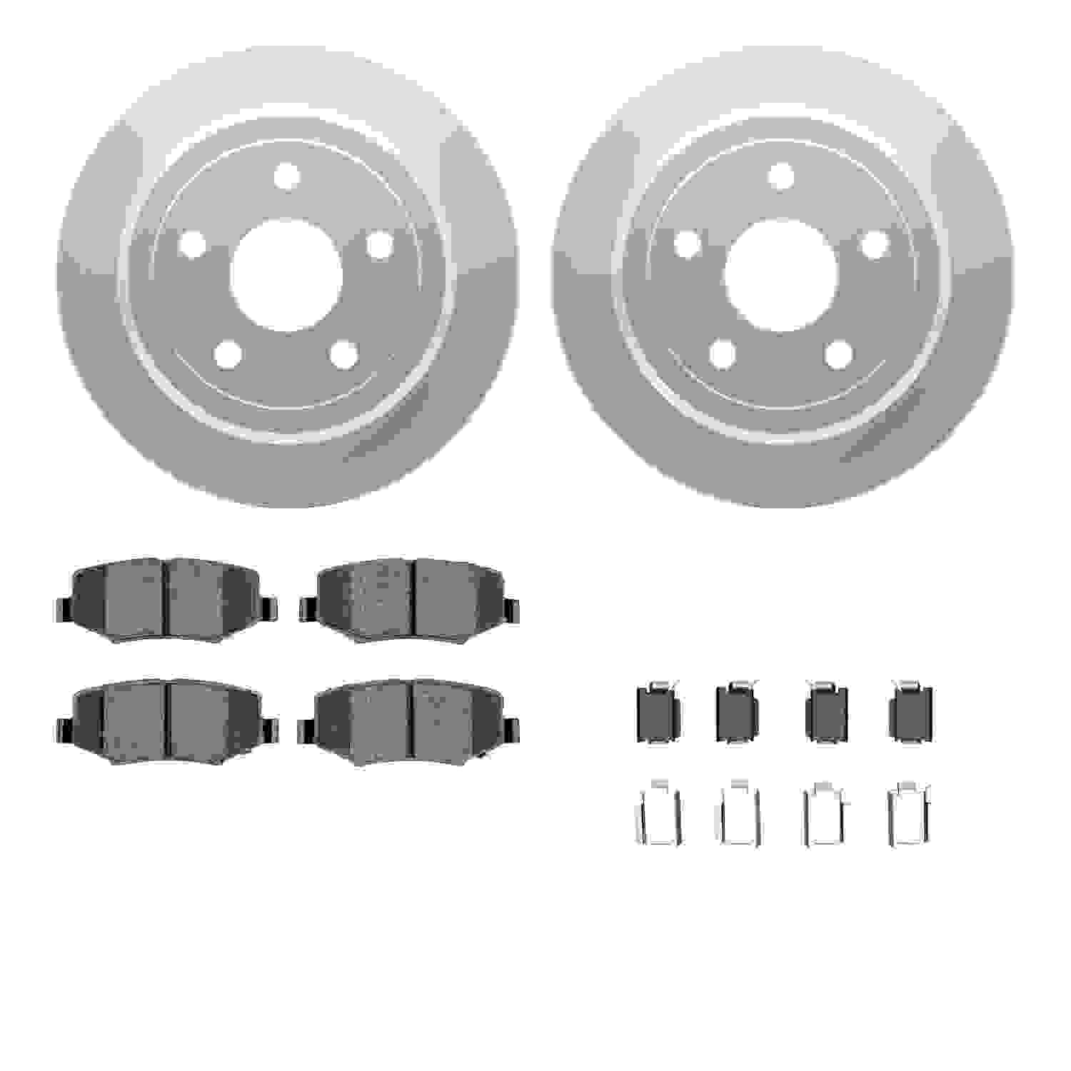 Dynamic Friction Company Disc Brake Kit 4412-42028