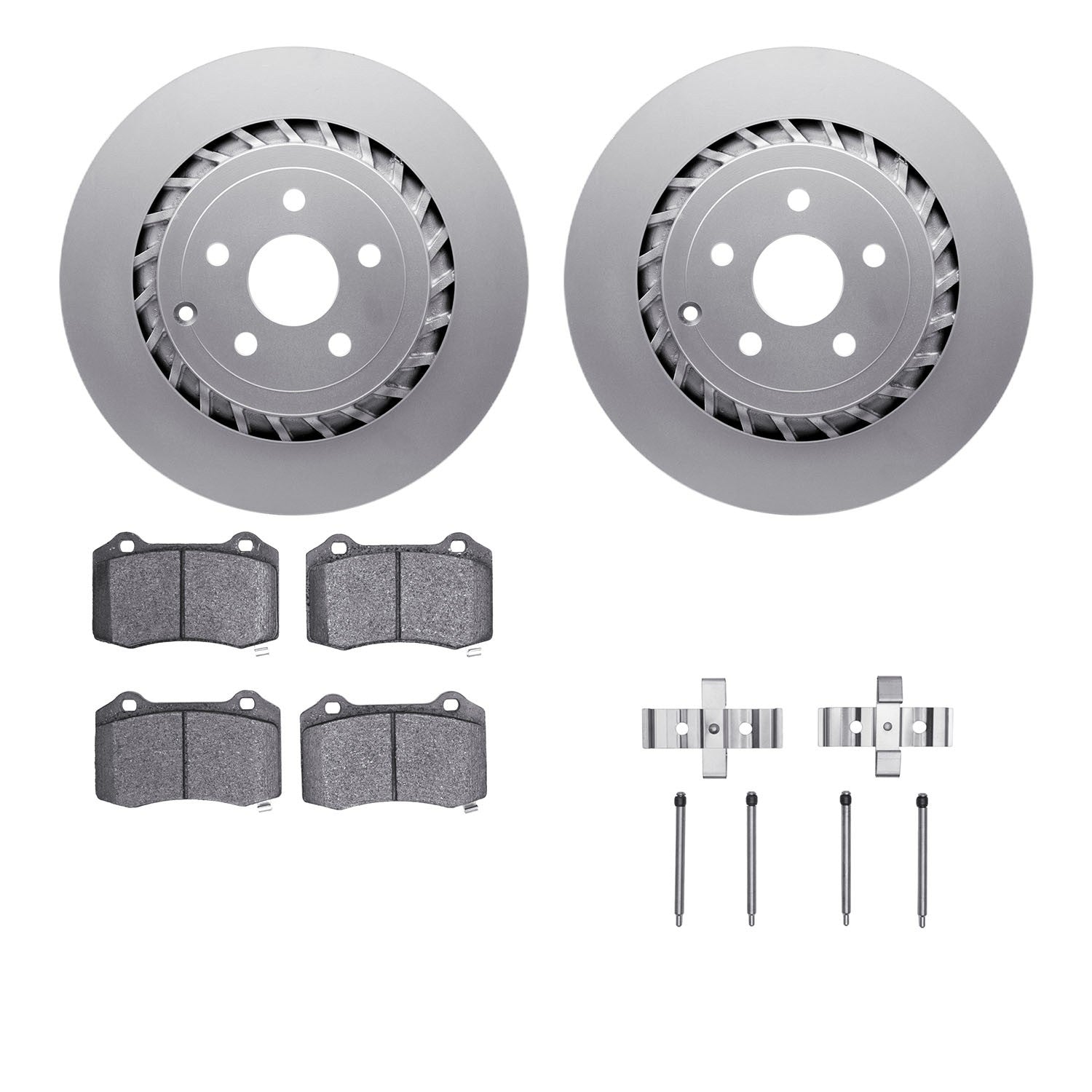 Dynamic Friction Company Disc Brake Kit 4412-47004