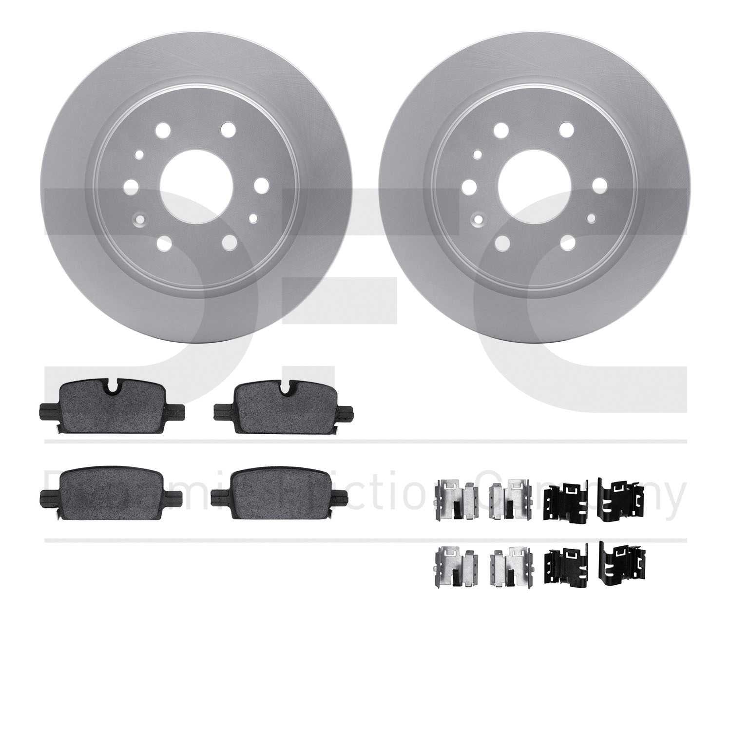 Dynamic Friction Company Disc Brake Kit 4412-47011