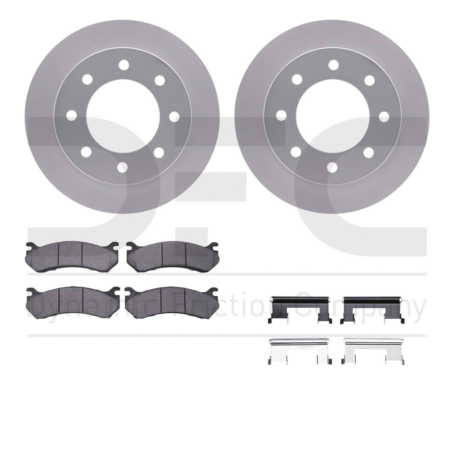 Dynamic Friction Company Disc Brake Kit 4412-48016