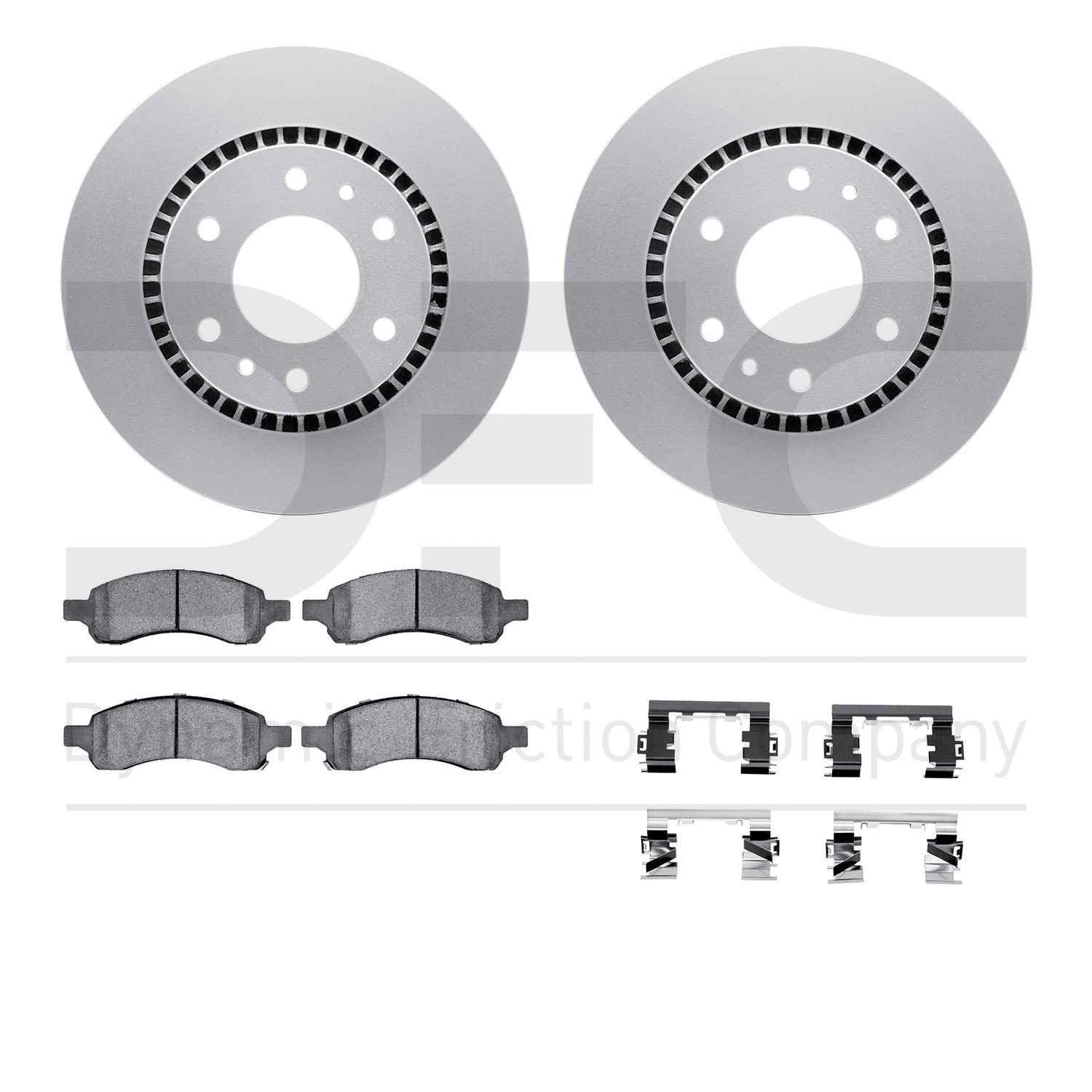 Dynamic Friction Company Disc Brake Kit 4412-48026