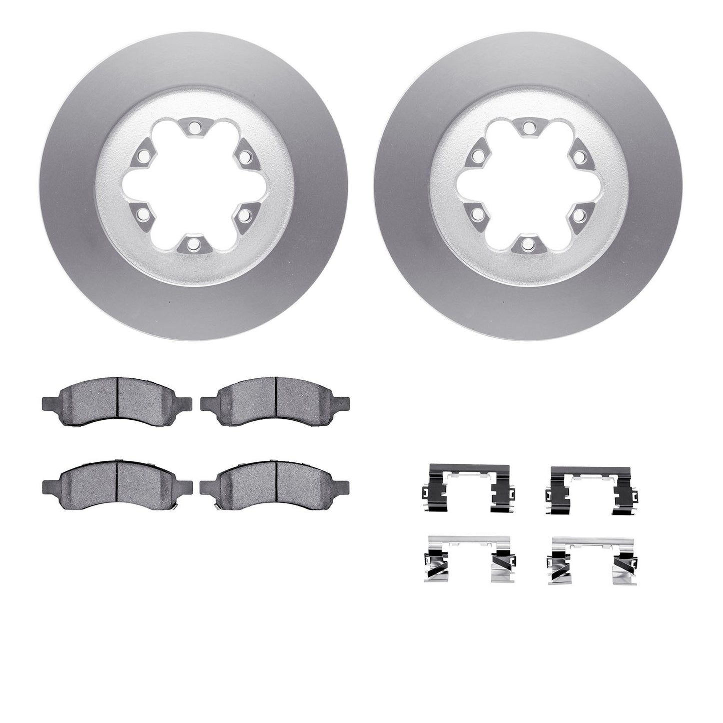 Dynamic Friction Company Disc Brake Kit 4412-48030