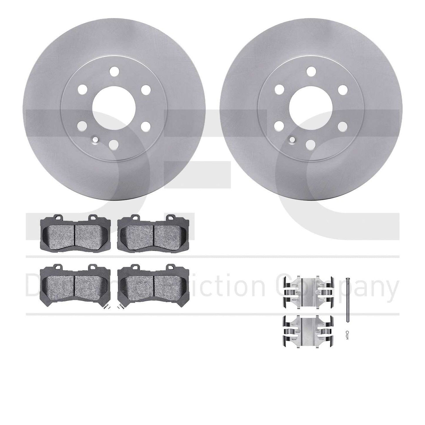 Dynamic Friction Company Disc Brake Kit 4412-48034