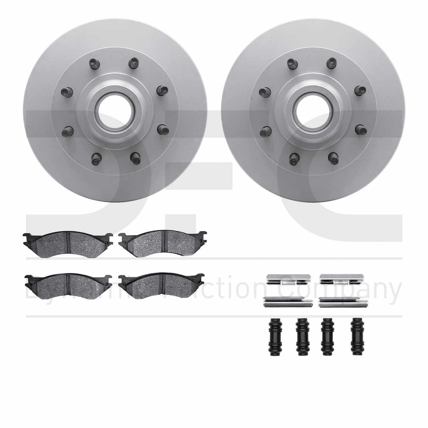 Dynamic Friction Company Disc Brake Kit 4412-54010