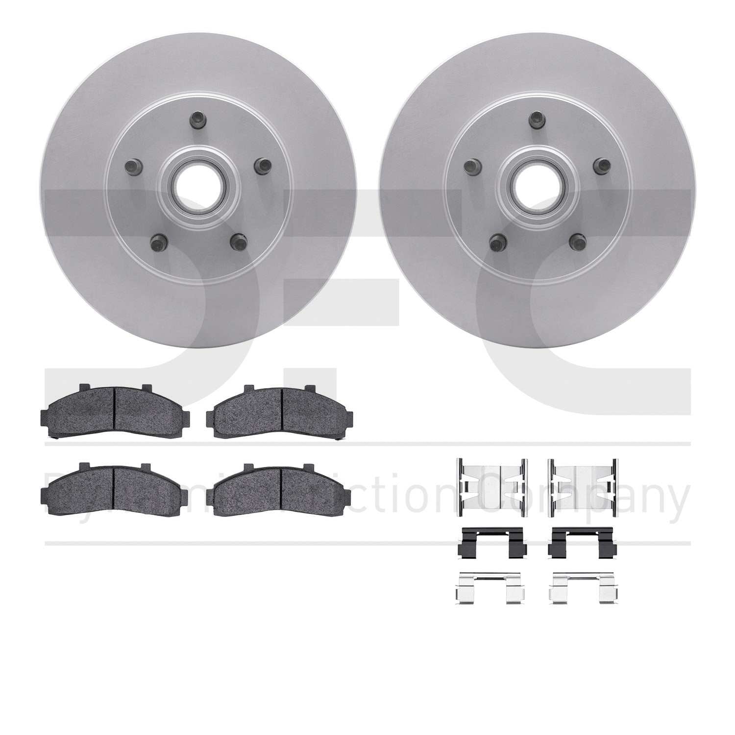 Dynamic Friction Company Disc Brake Kit 4412-54012