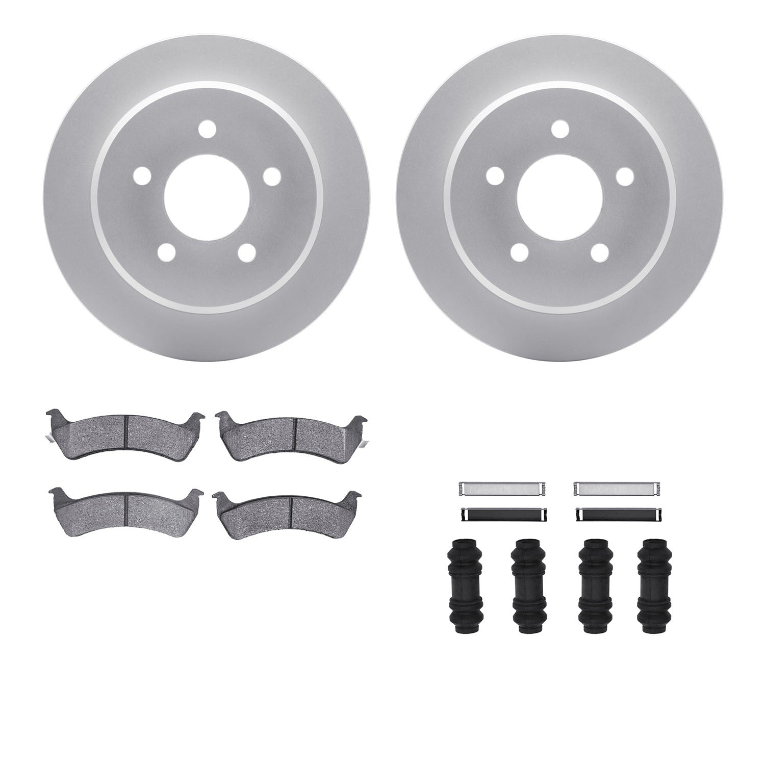 Dynamic Friction Company Disc Brake Kit 4412-54014