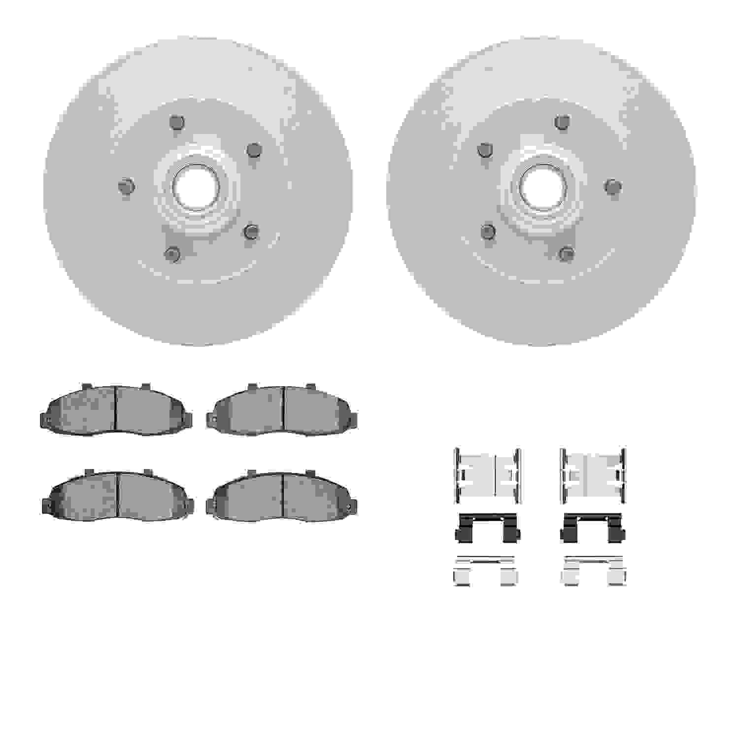 Dynamic Friction Company Disc Brake Kit 4412-54016