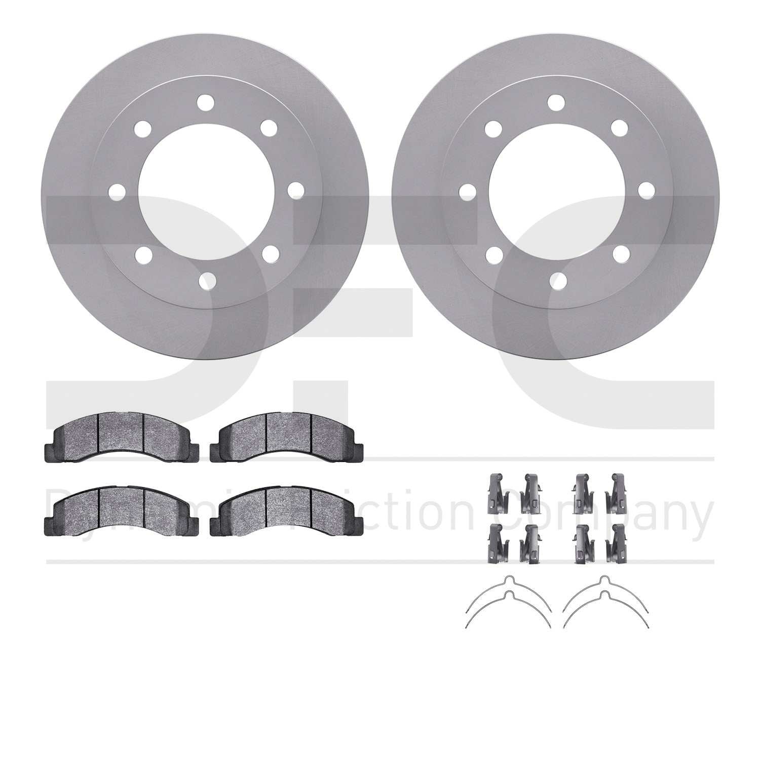 Dynamic Friction Company Disc Brake Kit 4412-54020