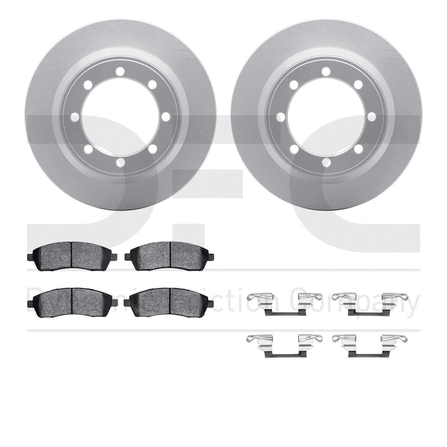 Dynamic Friction Company Disc Brake Kit 4412-54023