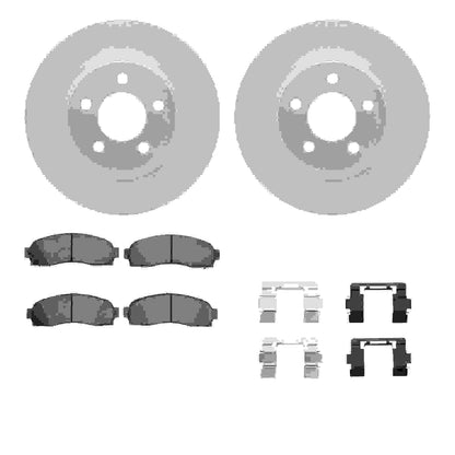 Dynamic Friction Company Disc Brake Kit 4412-54034