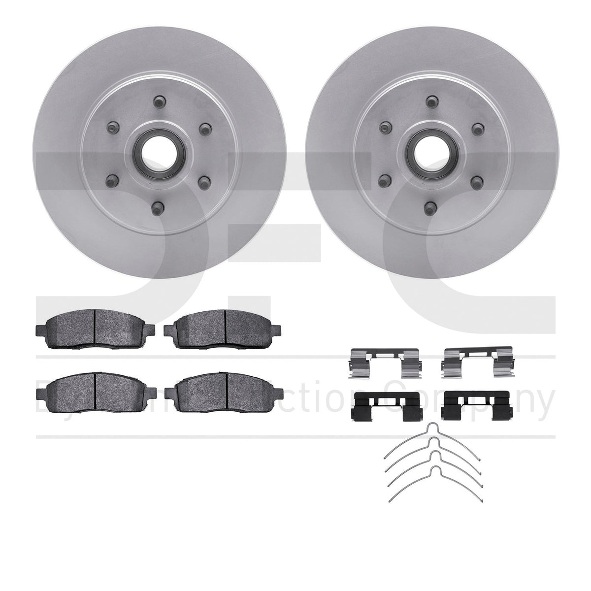 Dynamic Friction Company Disc Brake Kit 4412-54046