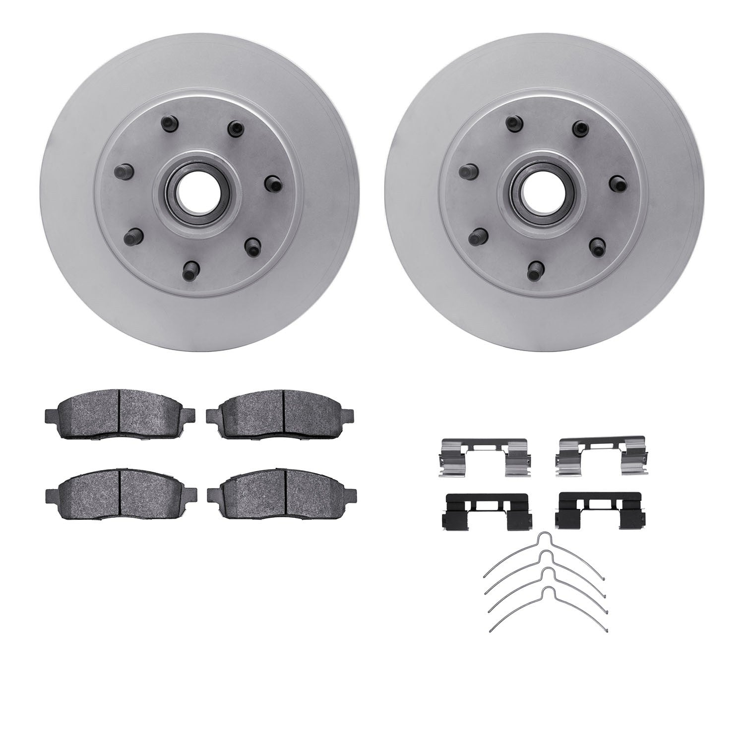 Dynamic Friction Company Disc Brake Kit 4412-54047