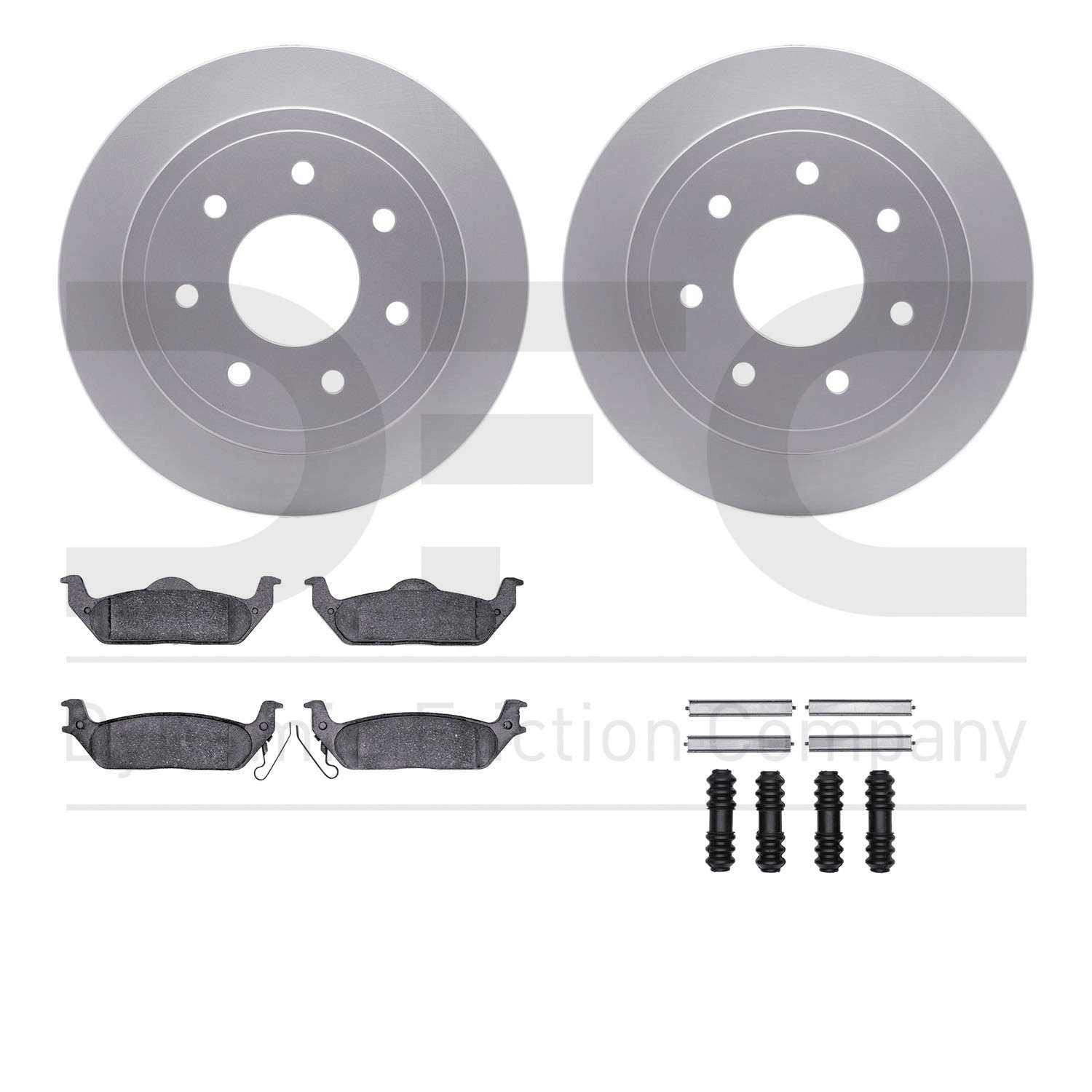 Dynamic Friction Company Disc Brake Kit 4412-54050