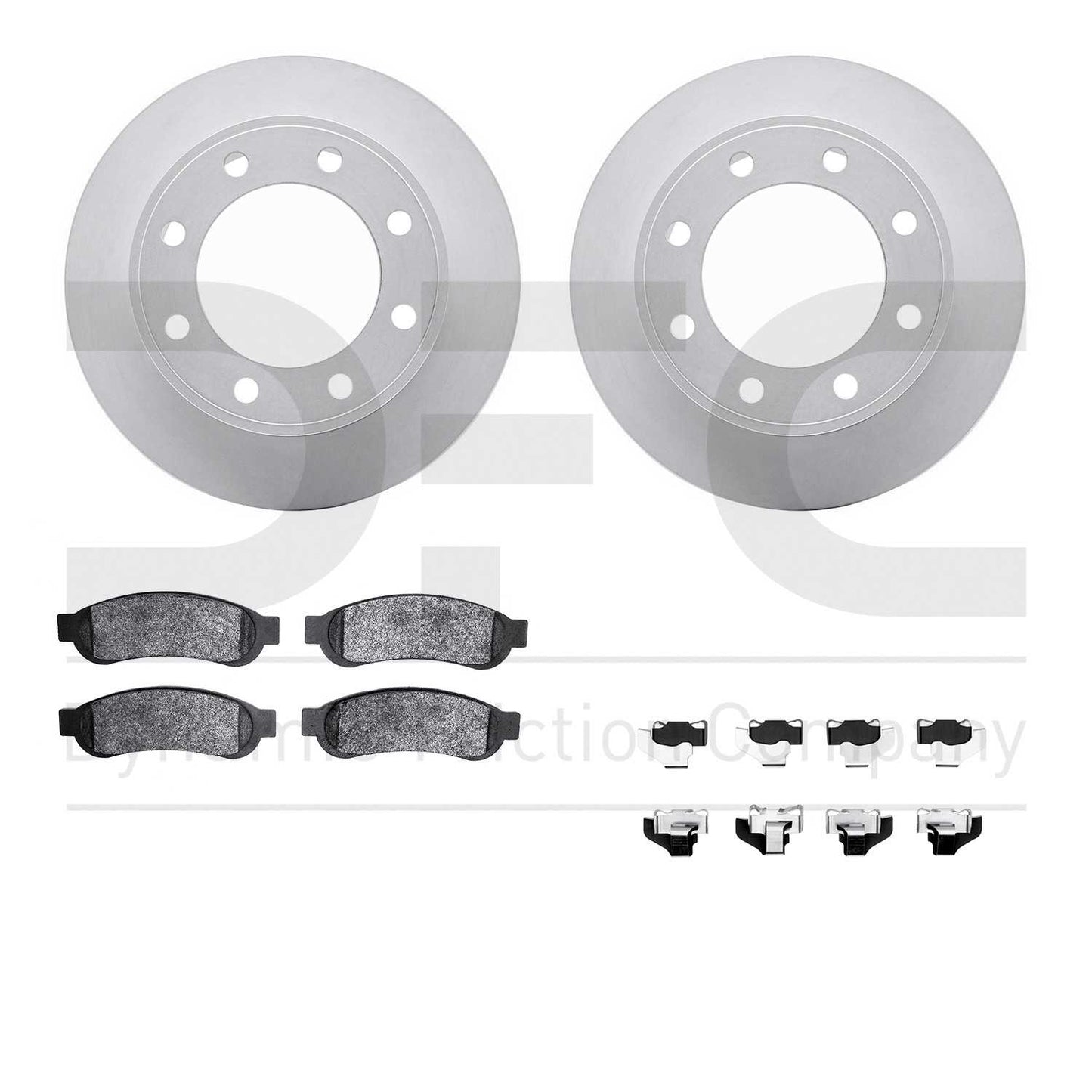 Dynamic Friction Company Disc Brake Kit 4412-54058