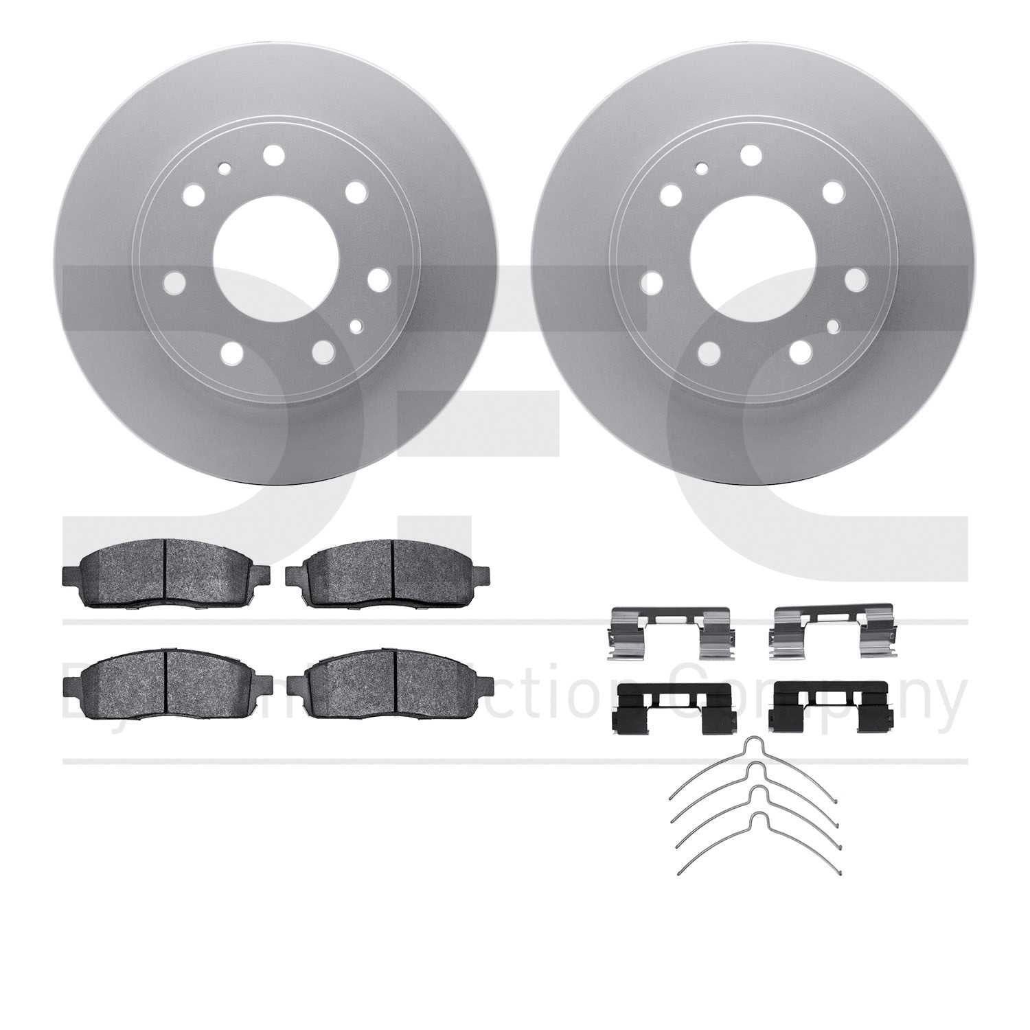 Dynamic Friction Company Disc Brake Kit 4412-54068