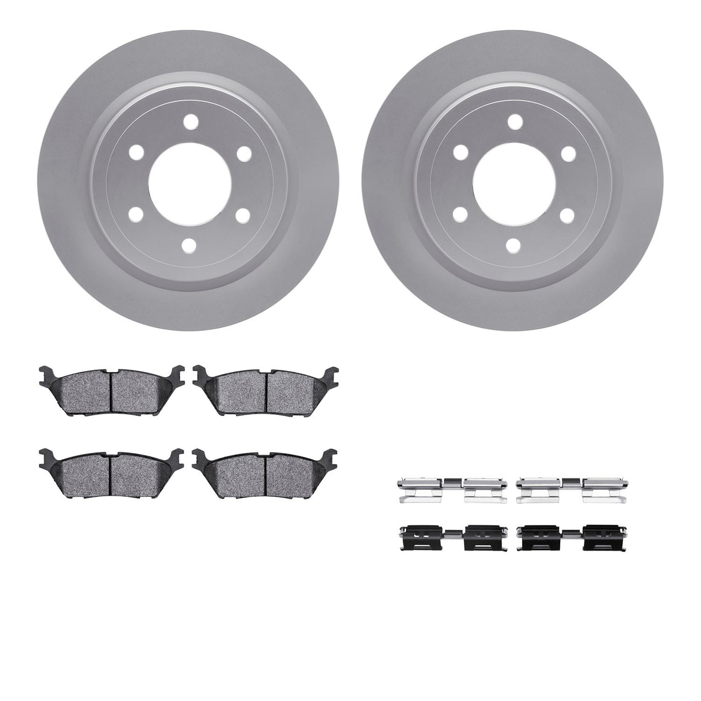 Dynamic Friction Company Disc Brake Kit 4412-54080