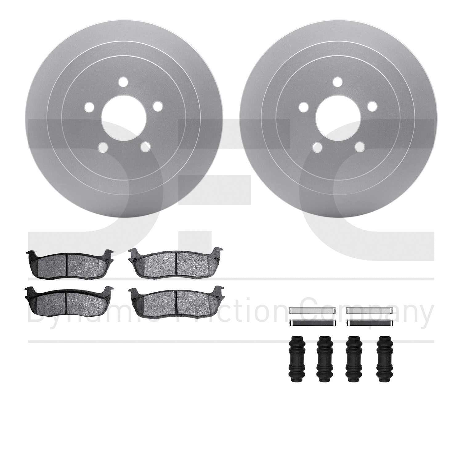 Dynamic Friction Company Disc Brake Kit 4412-55001