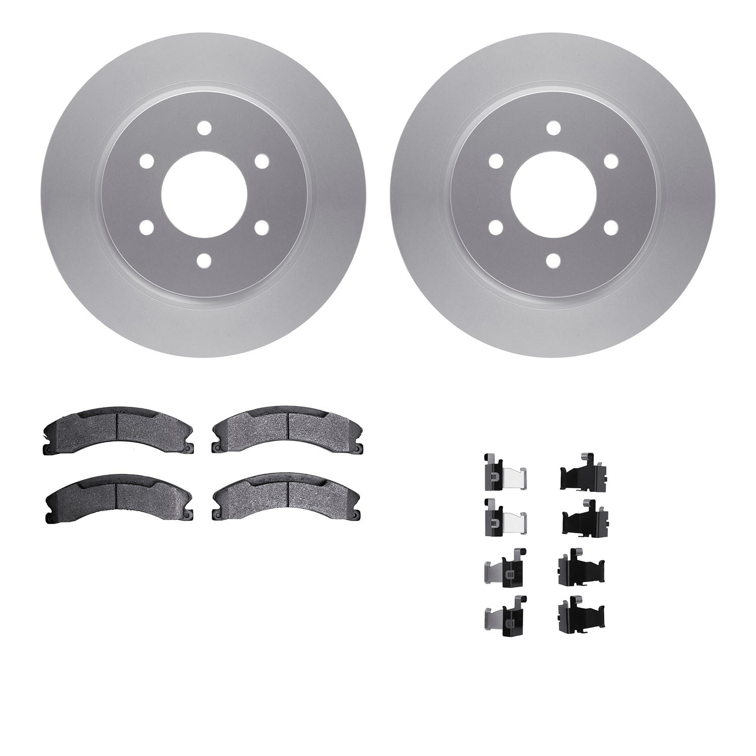 Dynamic Friction Company Disc Brake Kit 4412-67008