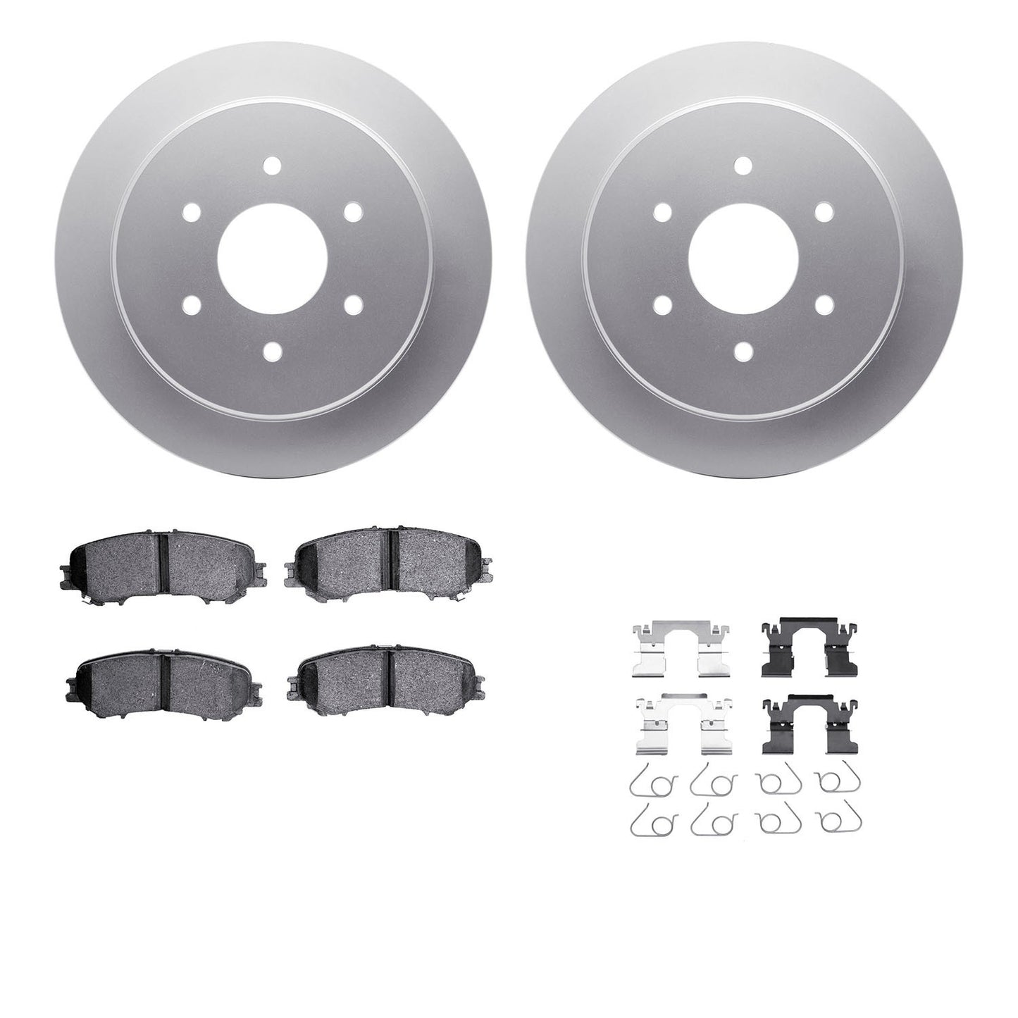 Dynamic Friction Company Disc Brake Kit 4412-67010