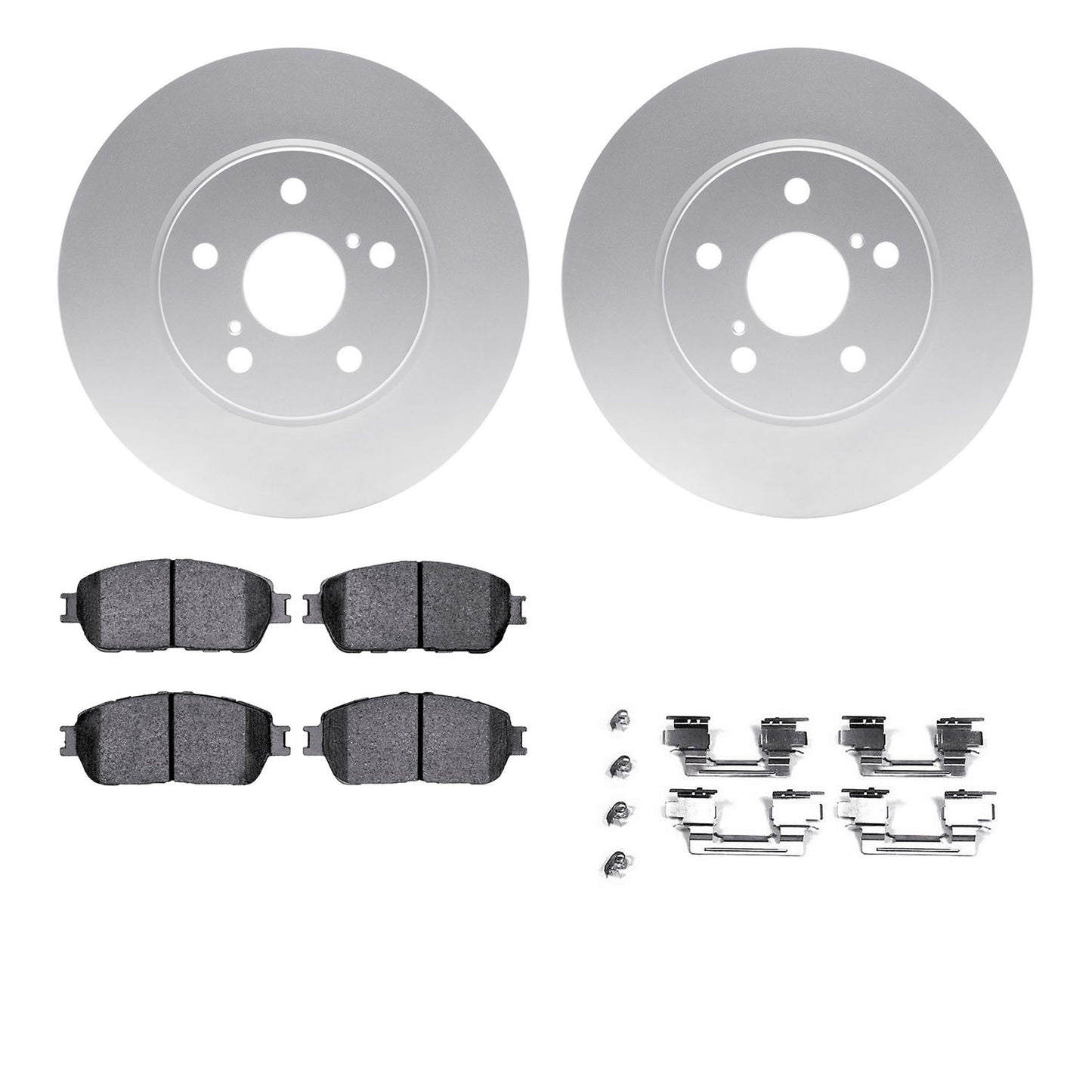 Dynamic Friction Company Disc Brake Kit 4412-76001