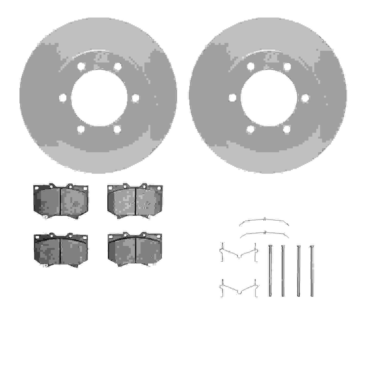 Dynamic Friction Company Disc Brake Kit 4412-76007