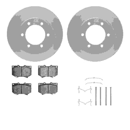 Dynamic Friction Company Disc Brake Kit 4412-76007