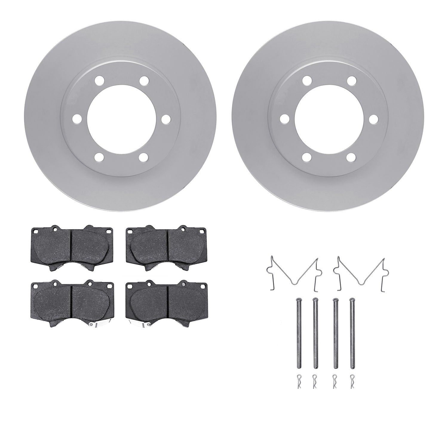 Dynamic Friction Company Disc Brake Kit 4412-76008