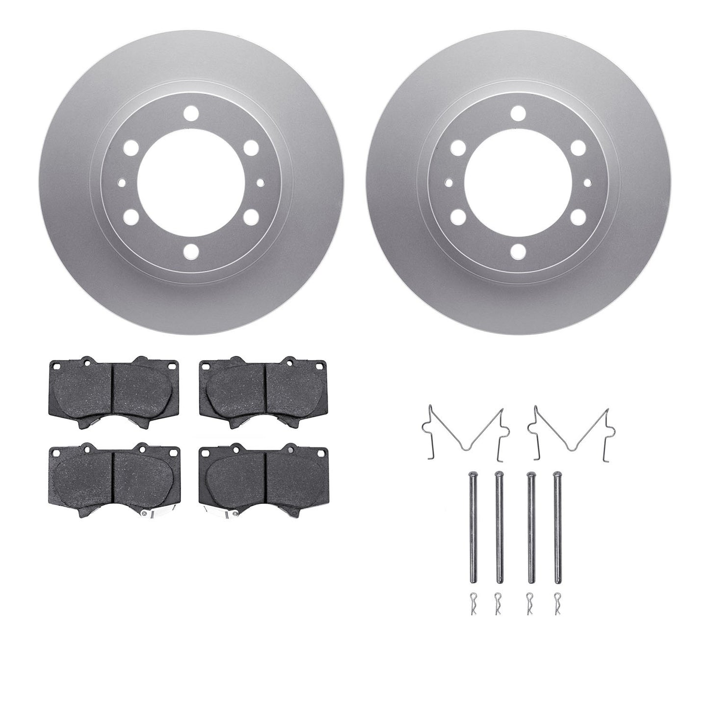 Dynamic Friction Company Disc Brake Kit 4412-76011