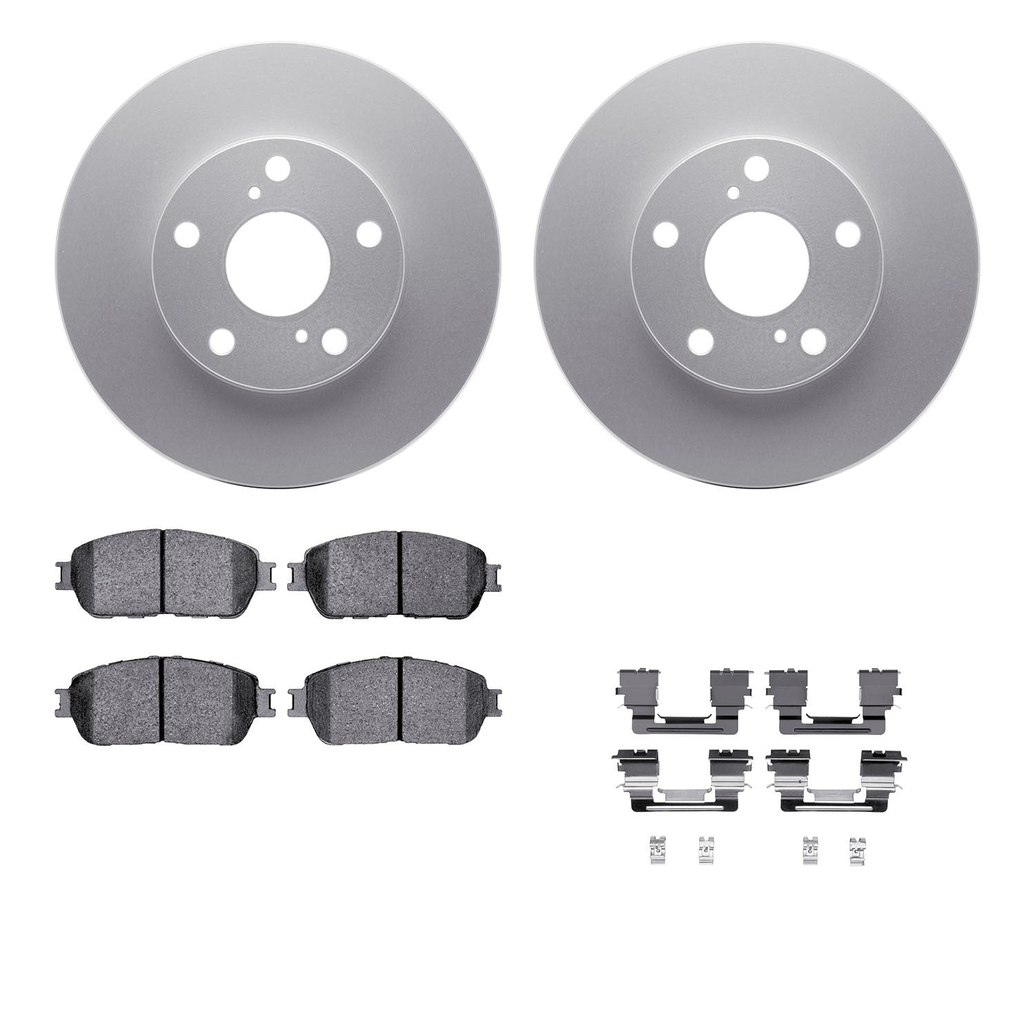 Dynamic Friction Company Disc Brake Kit 4412-76012