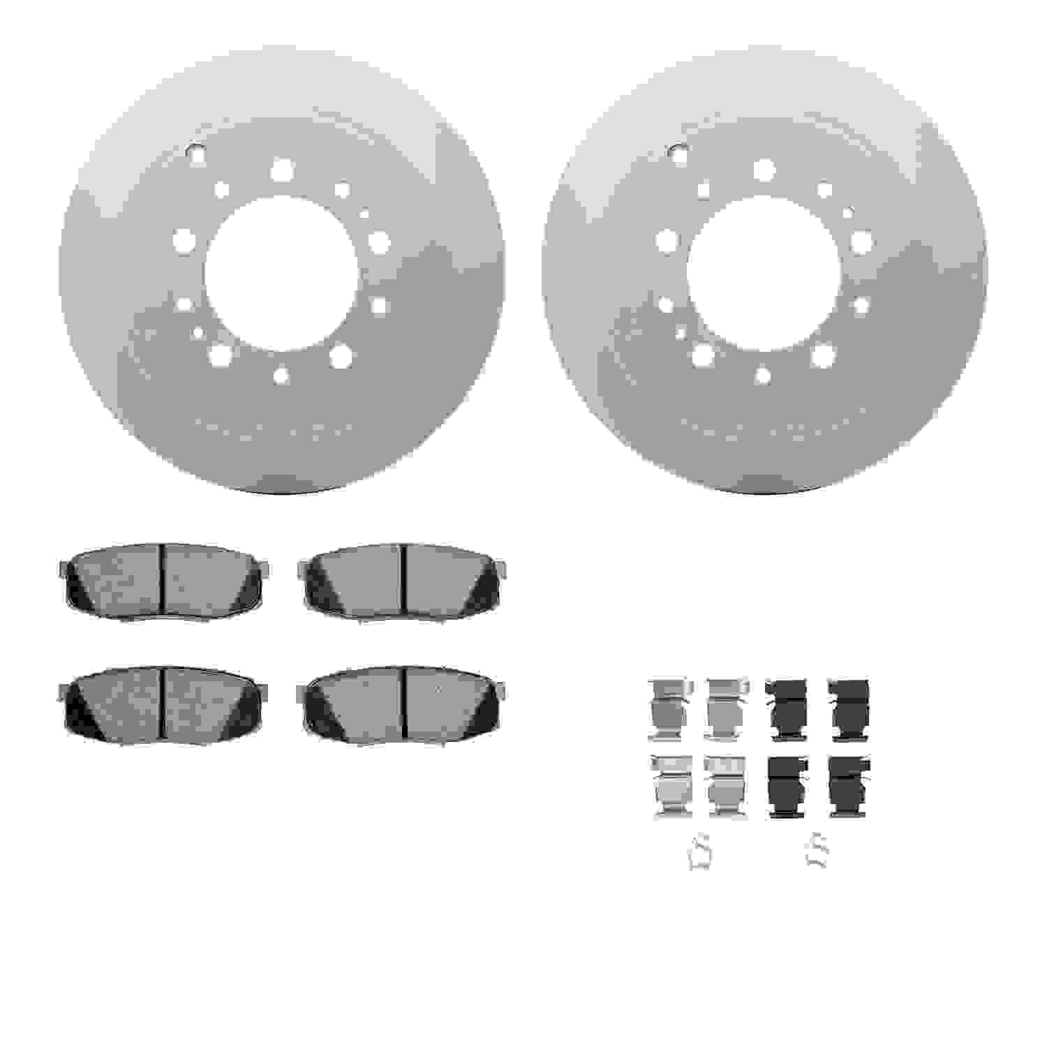 Dynamic Friction Company Disc Brake Kit 4412-76014