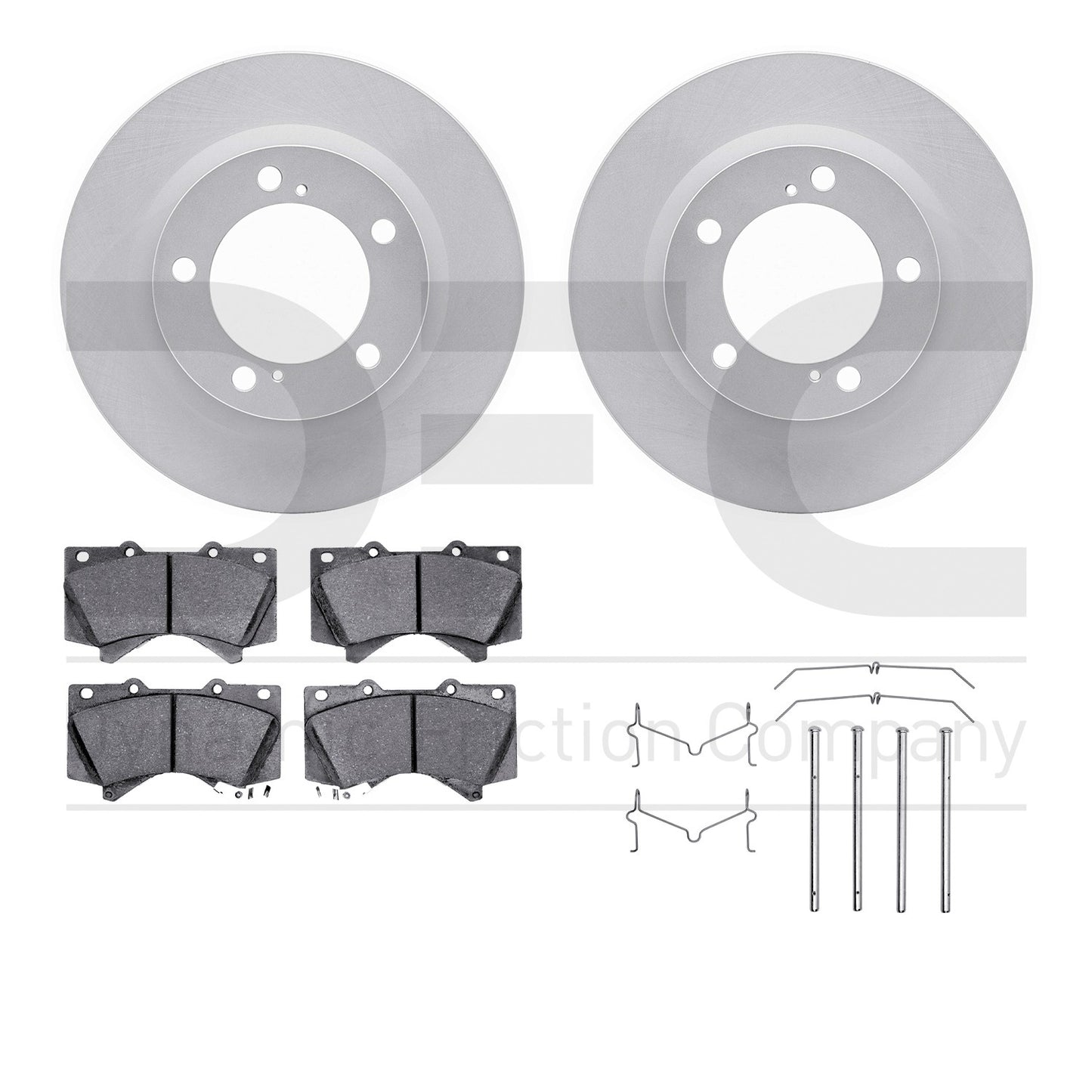 Dynamic Friction Company Disc Brake Kit 4412-76015