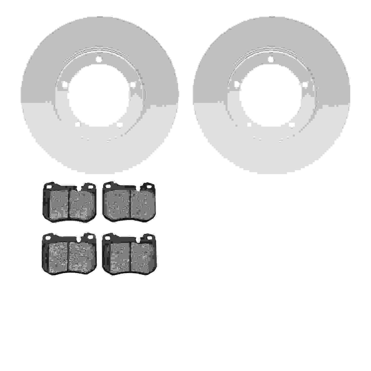 Dynamic Friction Company Disc Brake Kit 4502-02027
