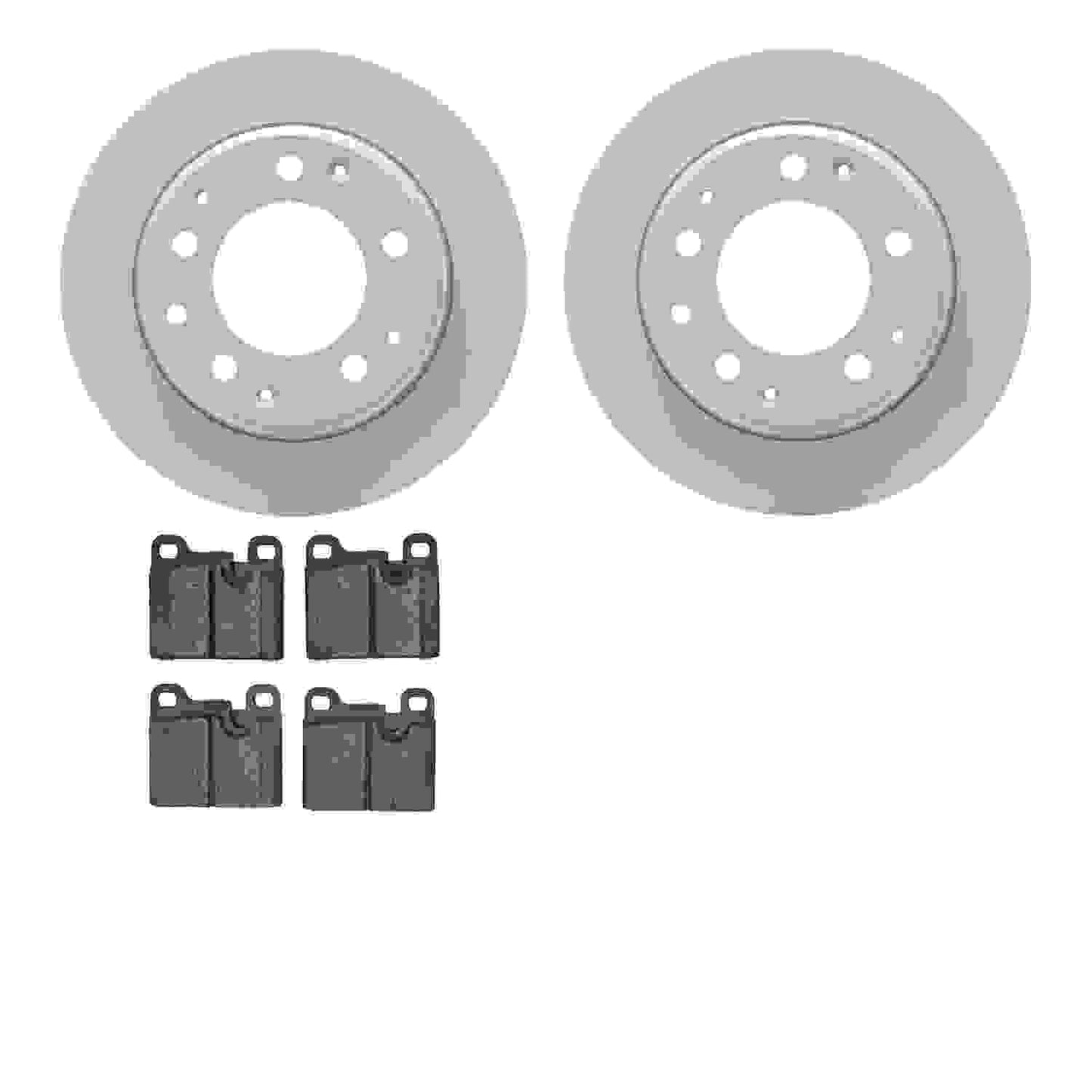 Dynamic Friction Company Disc Brake Kit 4502-02033