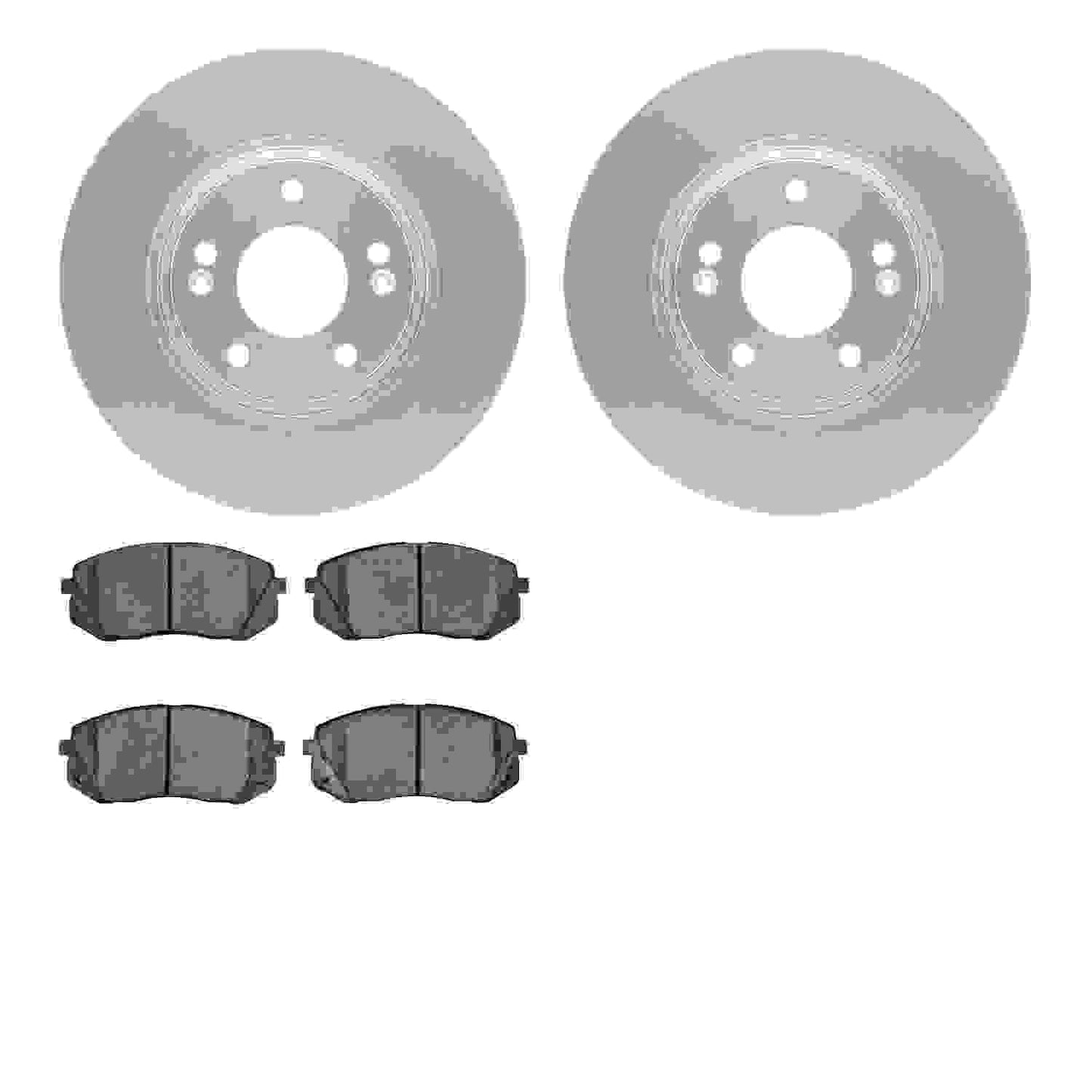Dynamic Friction Company Disc Brake Kit 4502-03109