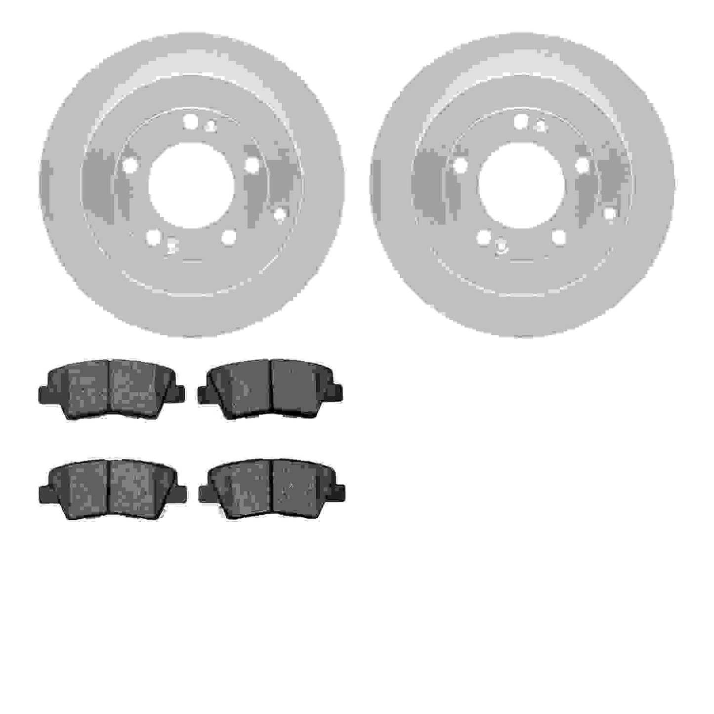 Dynamic Friction Company Disc Brake Kit 4502-03121