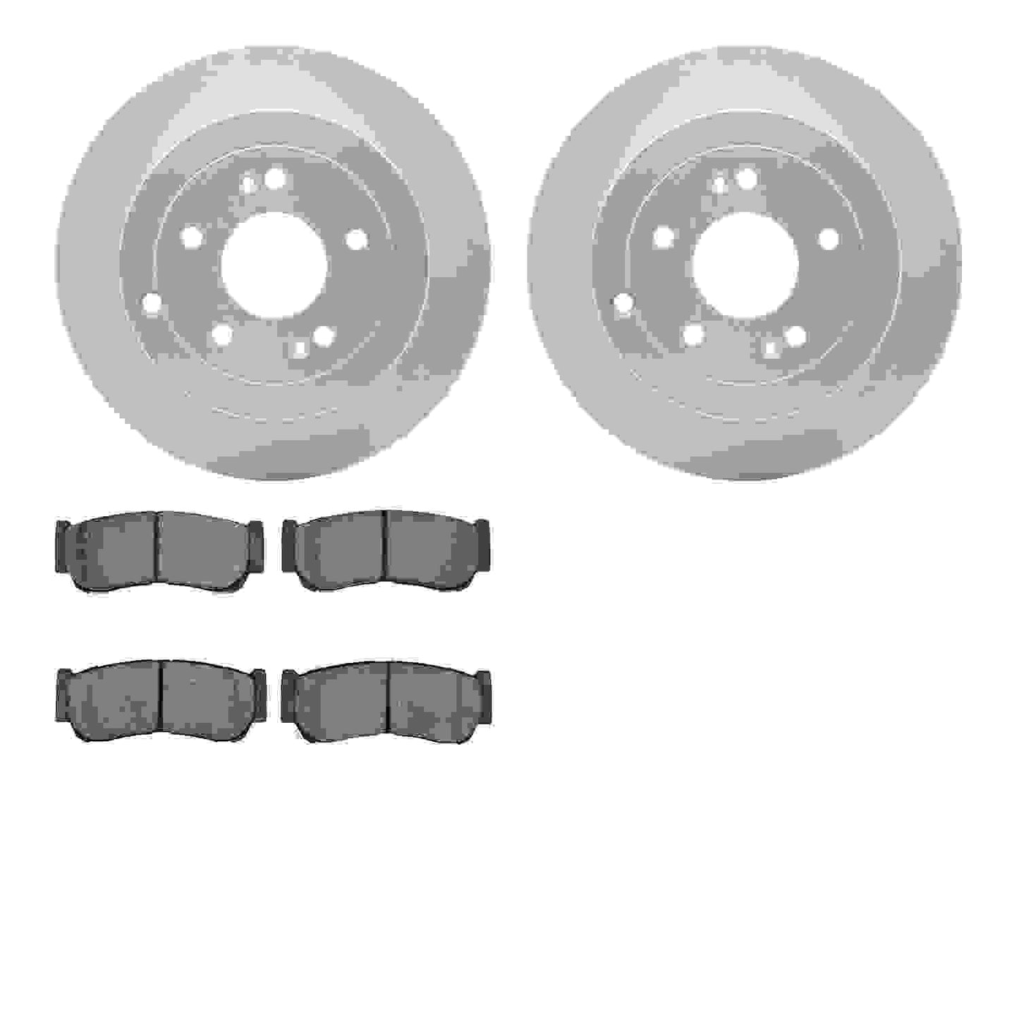 Dynamic Friction Company Disc Brake Kit 4502-03158