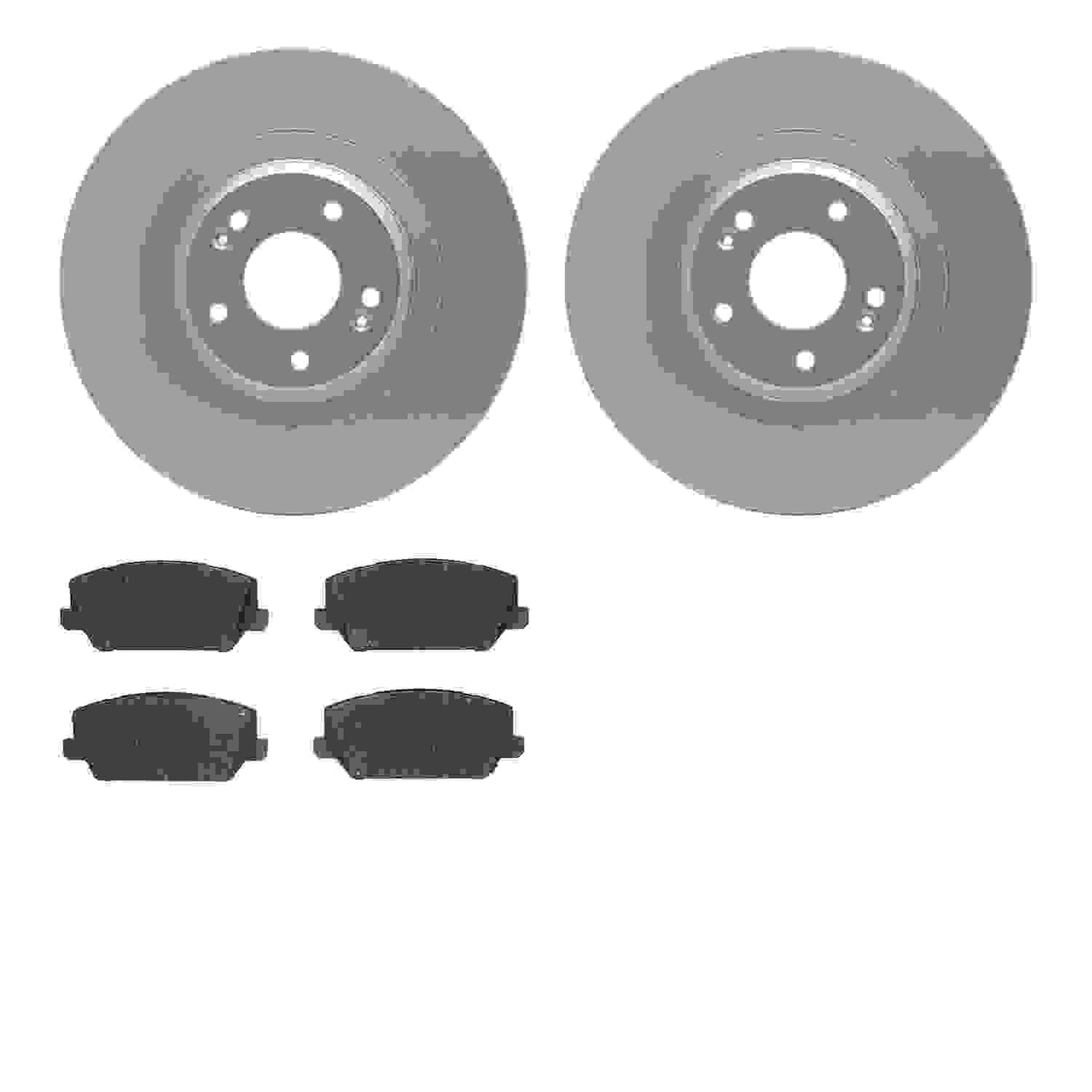 Dynamic Friction Company Disc Brake Kit 4502-03183