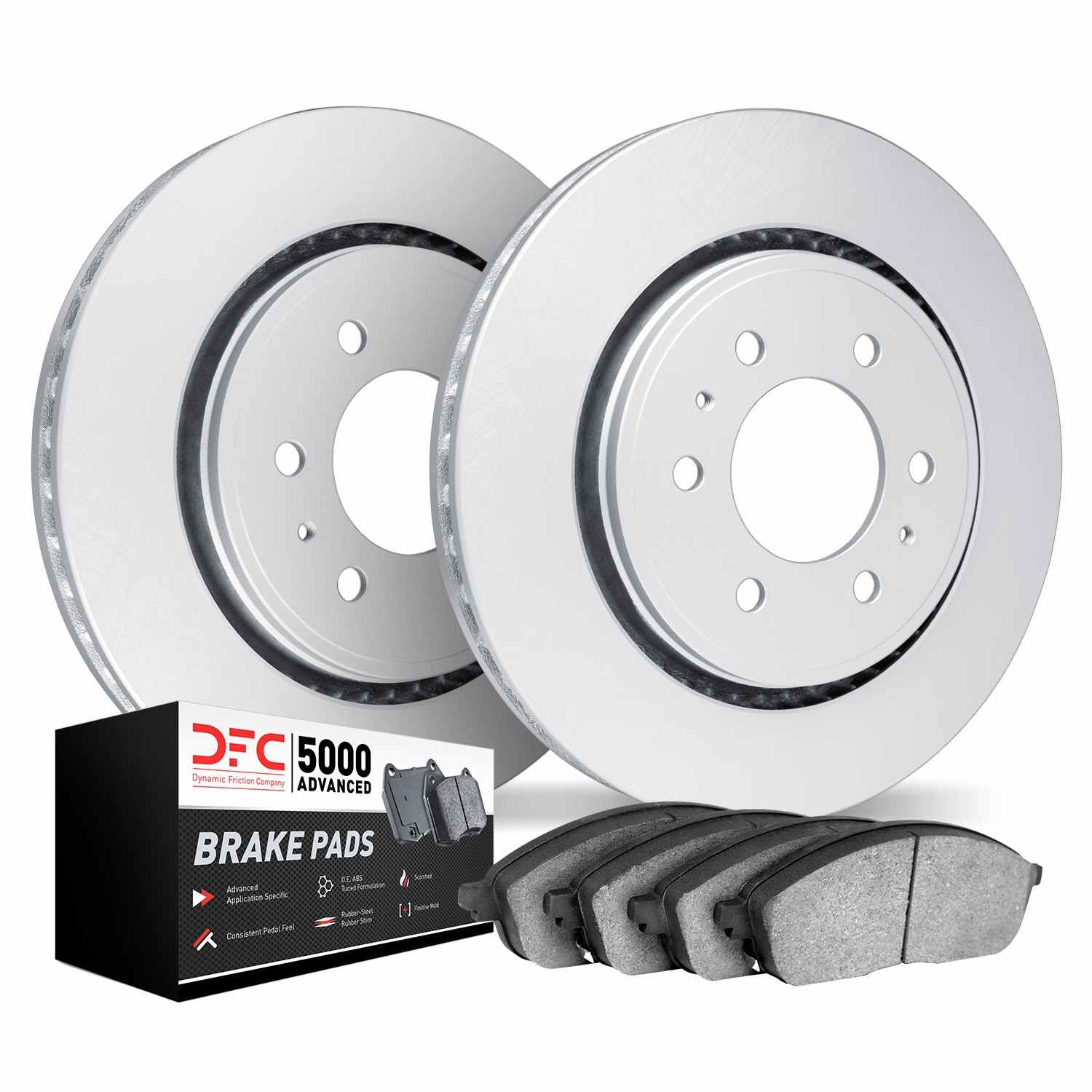 Dynamic Friction Company Disc Brake Pad and Rotor / Drum Brake Shoe and Drum Kit 4502-21013