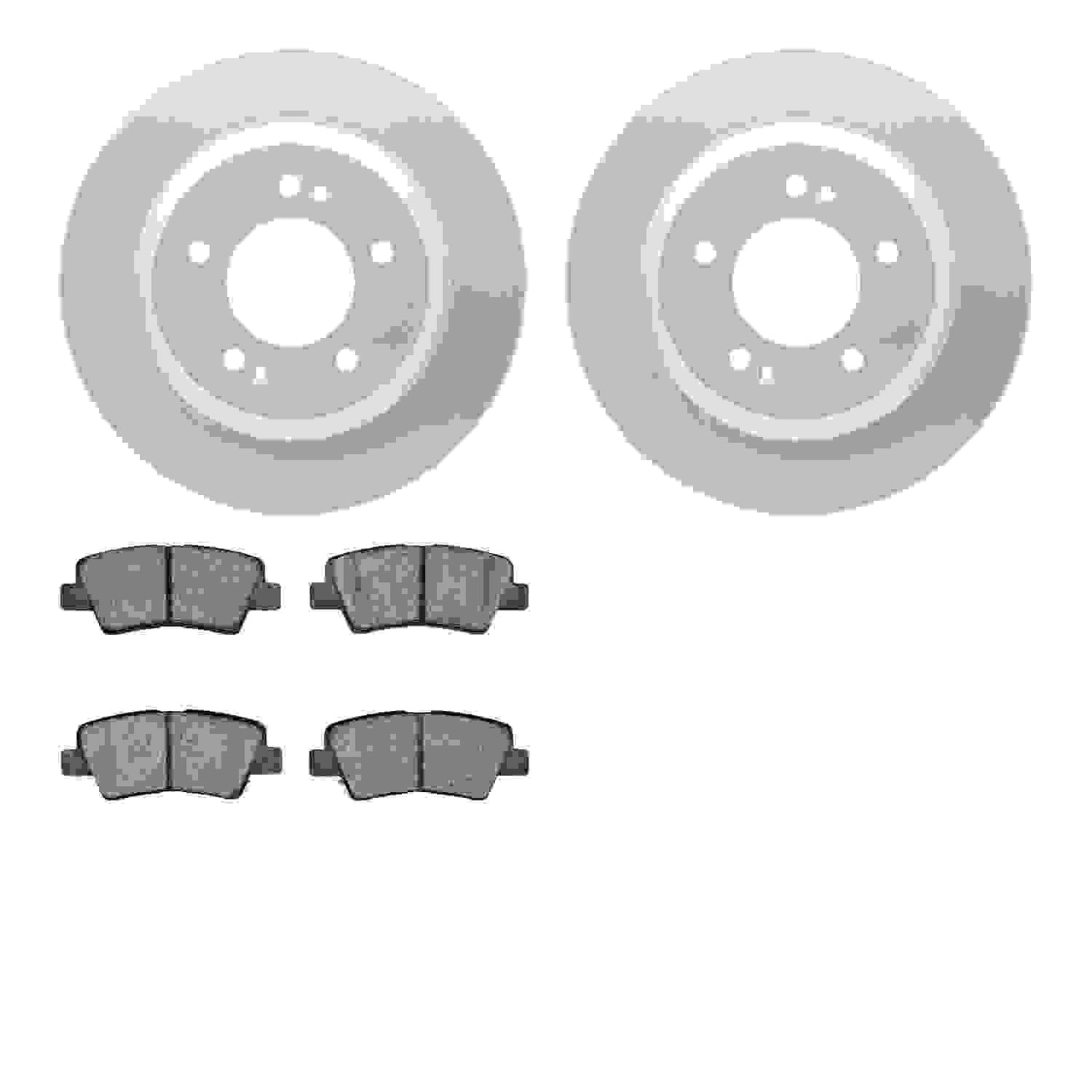 Dynamic Friction Company Disc Brake Kit 4502-21049