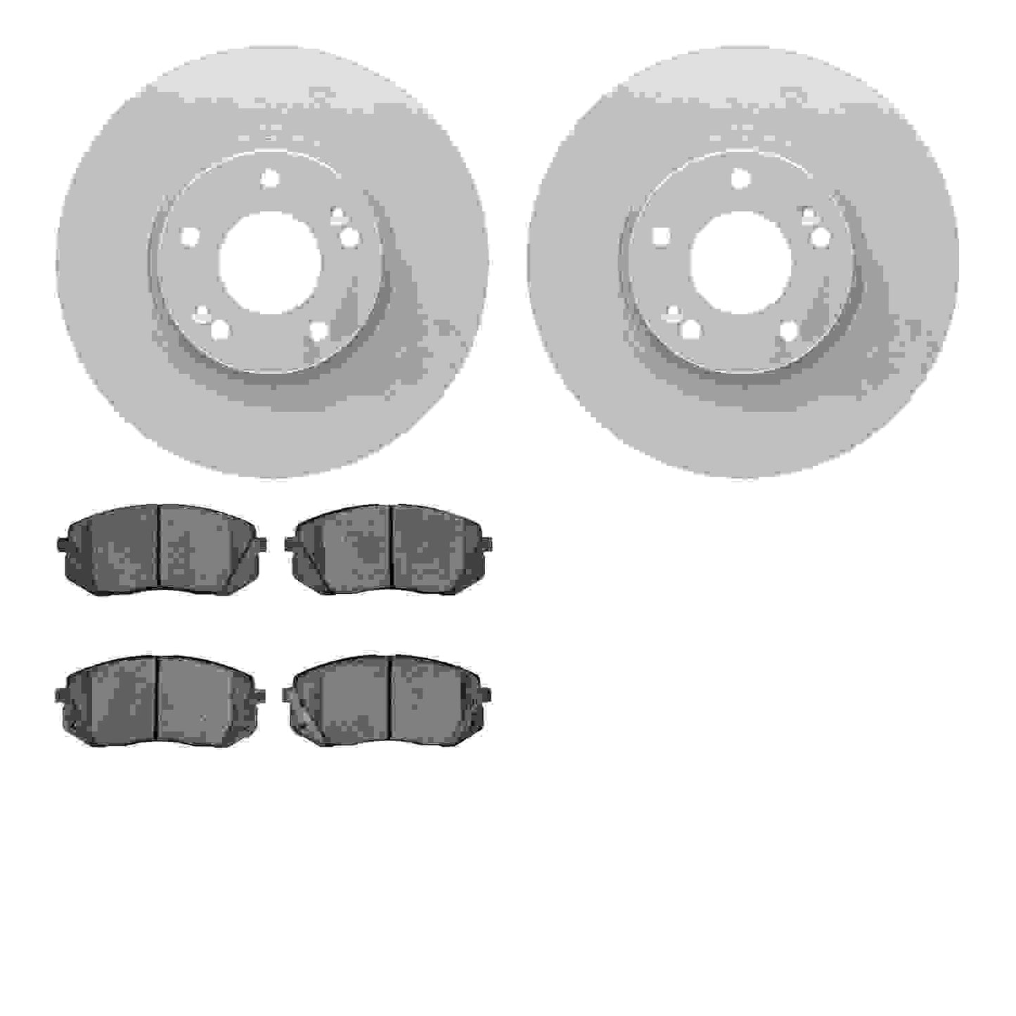 Dynamic Friction Company Disc Brake Kit 4502-21054