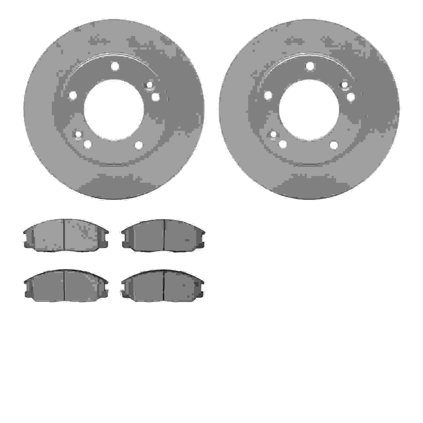 Dynamic Friction Company Disc Brake Kit 4502-21057