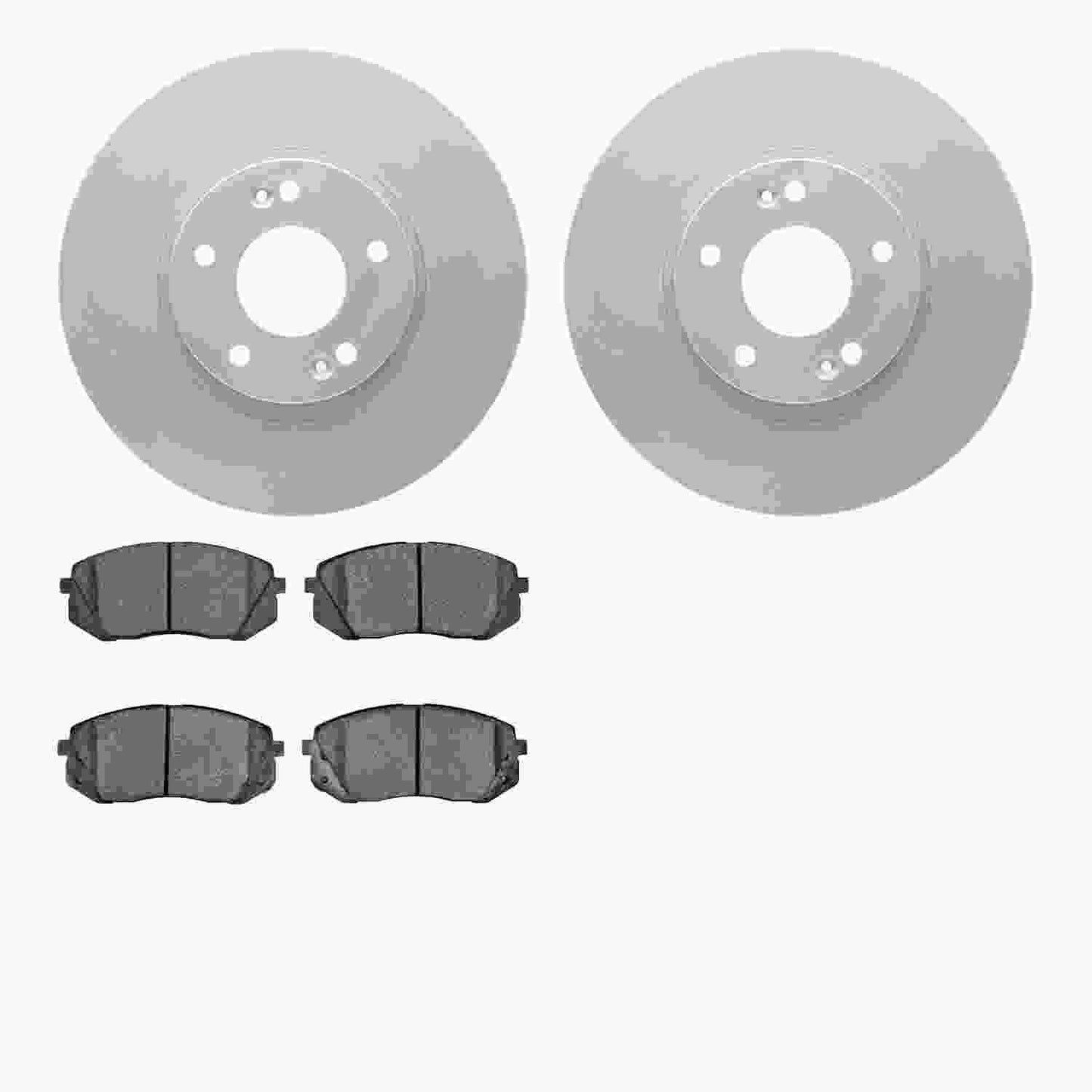 Dynamic Friction Company Disc Brake Kit 4502-21071